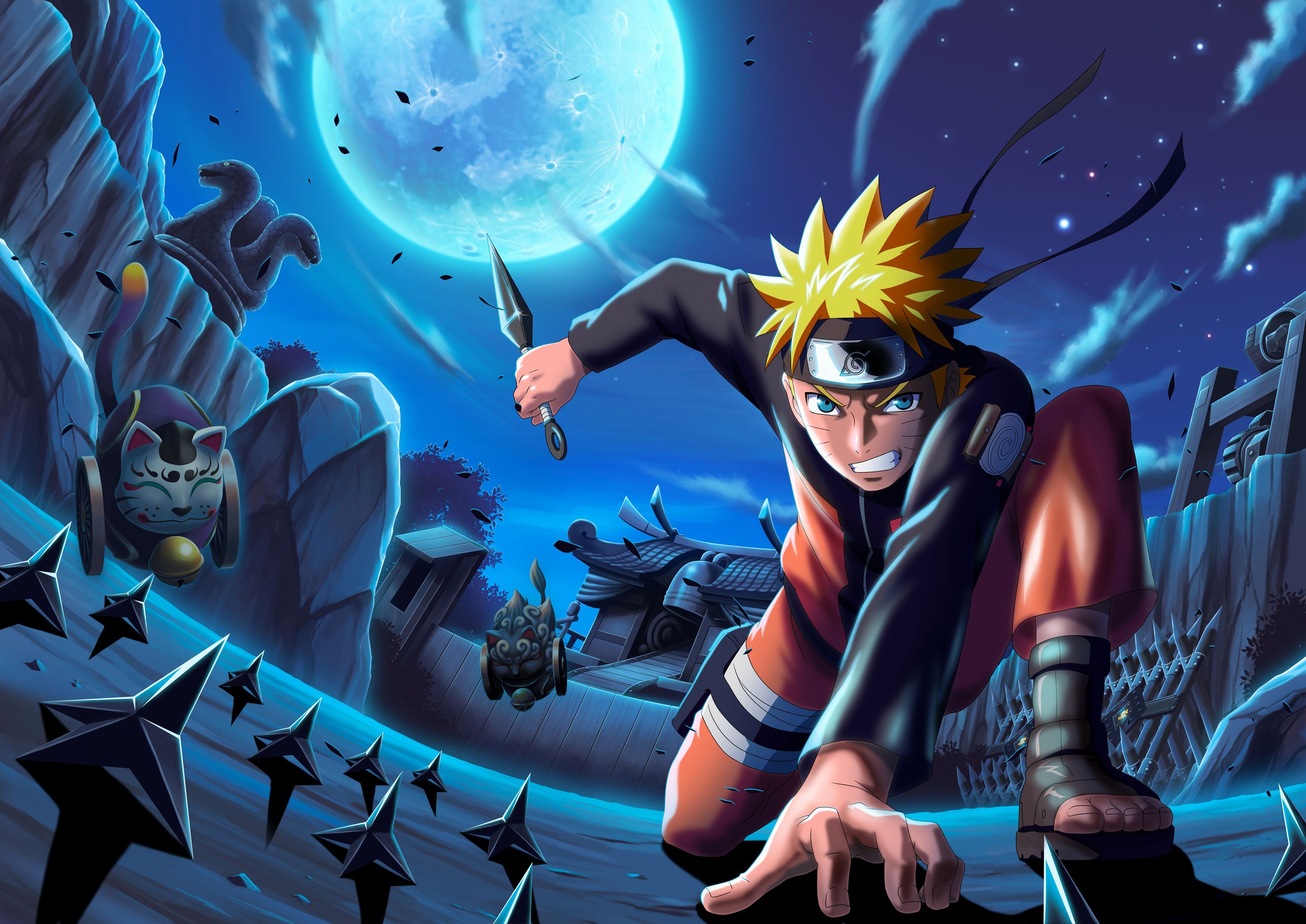 4000x2830 Naruto Blue Wallpaper Free Naruto Blue Background, Desktop