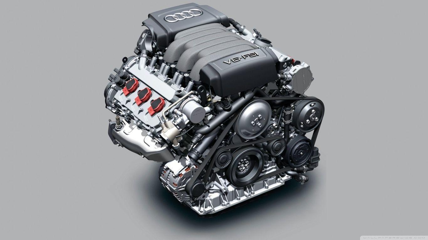 1370x770 Audi V6 FSI Engine HD desktop wallpaper, Widescreen, High, Desktop