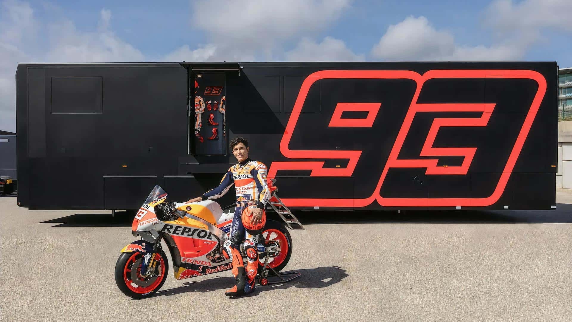 1920x1080 Stay In Marc Márquez's Motorhome For The 2023 MotoGP Catalan Grand Prix, Desktop