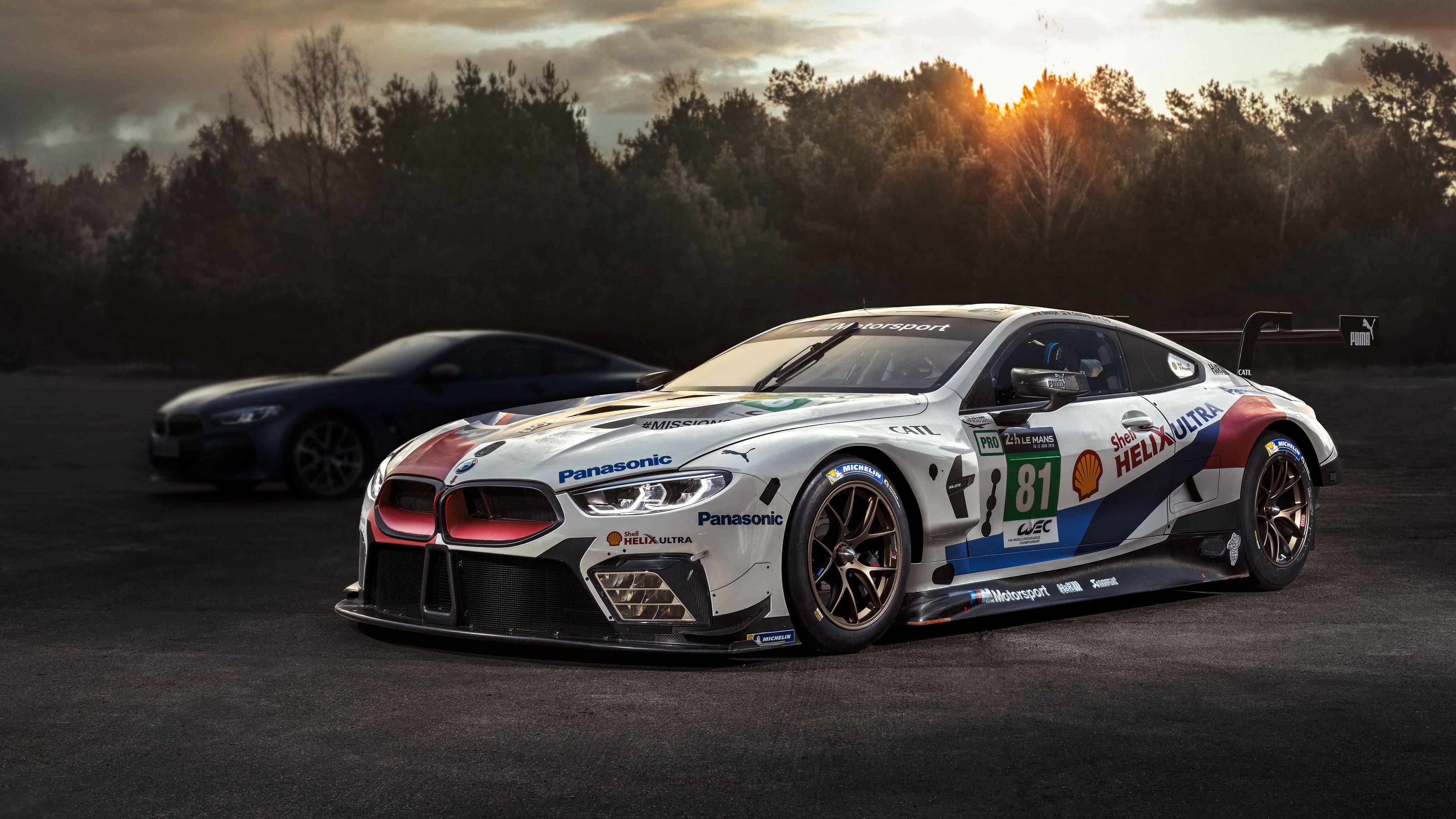 4100x2310 BMW M8 GTE 2018 4K Wallpaper, Desktop