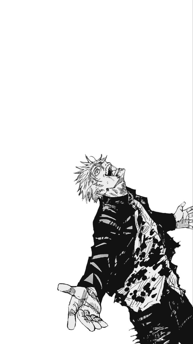 680x1200 Gojo Satoru Jujutsu kaisen manga wallpaper. Manga art, Anime background, Manga anime, Phone