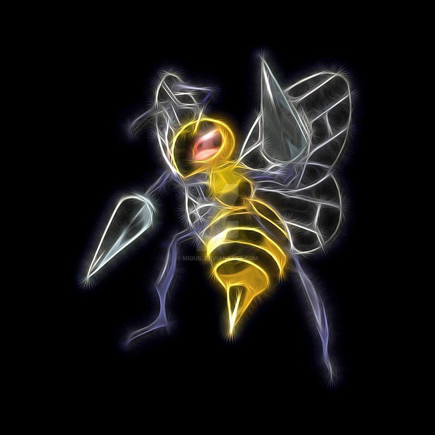 900x900 Beedrill Fractal, Phone