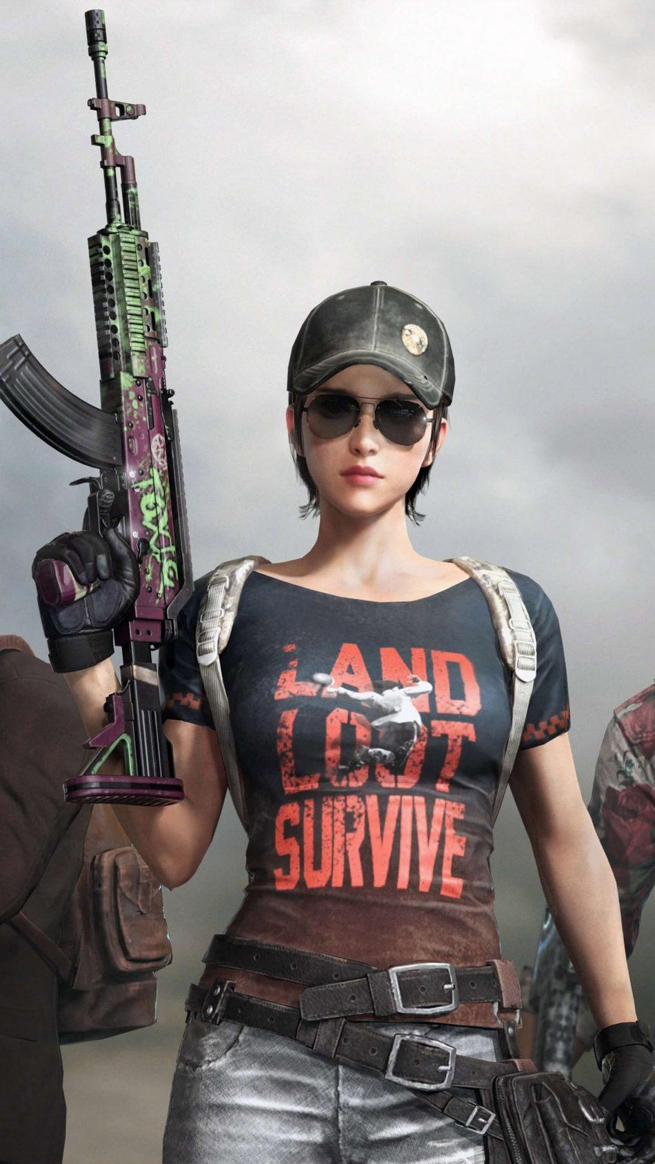 950x1690 Girls PUBG Wallpaper Free Girls PUBG Background, Phone