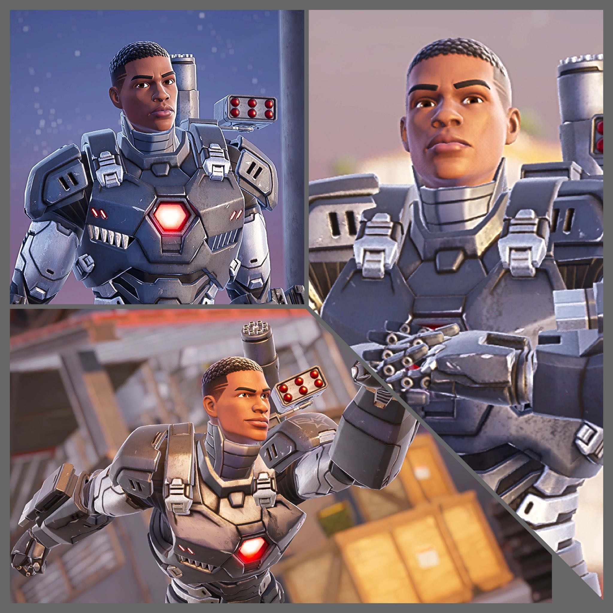 2050x2050 War Machine Fortnite wallpaper, Phone