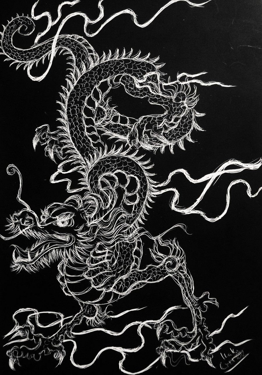 900x1290 Chinese #Dragon by SuperImki. Dragon wallpaper, Phone