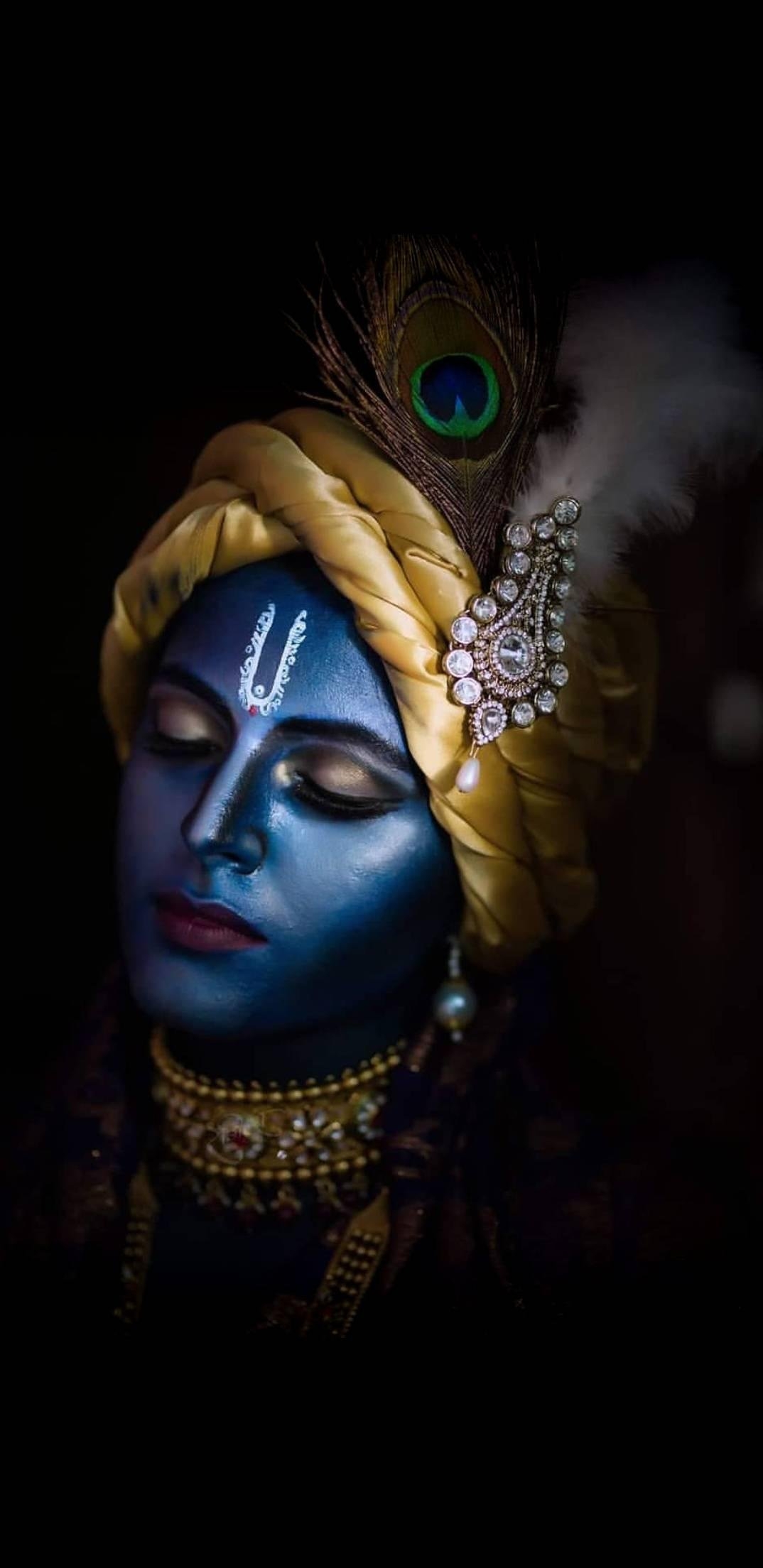 1080x2210 Dark Krishna Wallpaper Free Dark Krishna Background, Phone