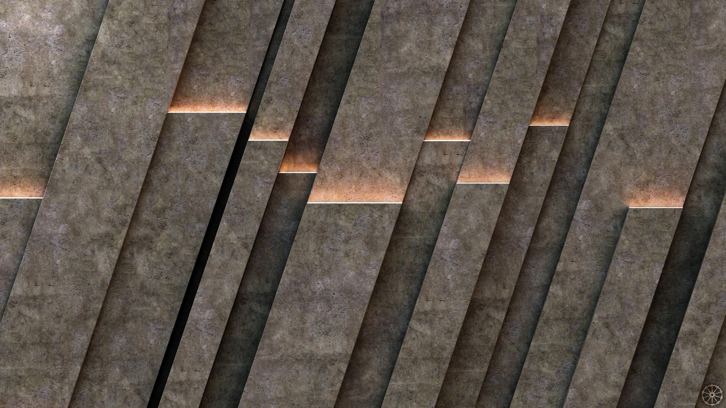 3080x1730 Made a Brutalist wallpaper!, Desktop