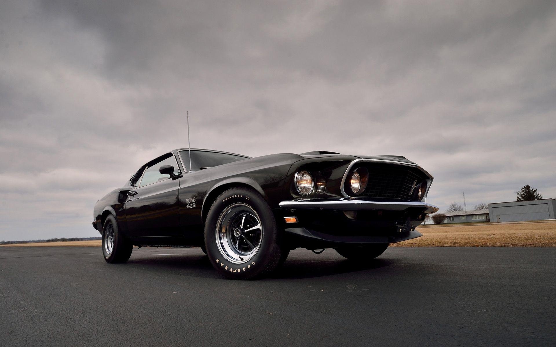 1920x1200 Ford Mustang Boss 429 Black Jade, Desktop