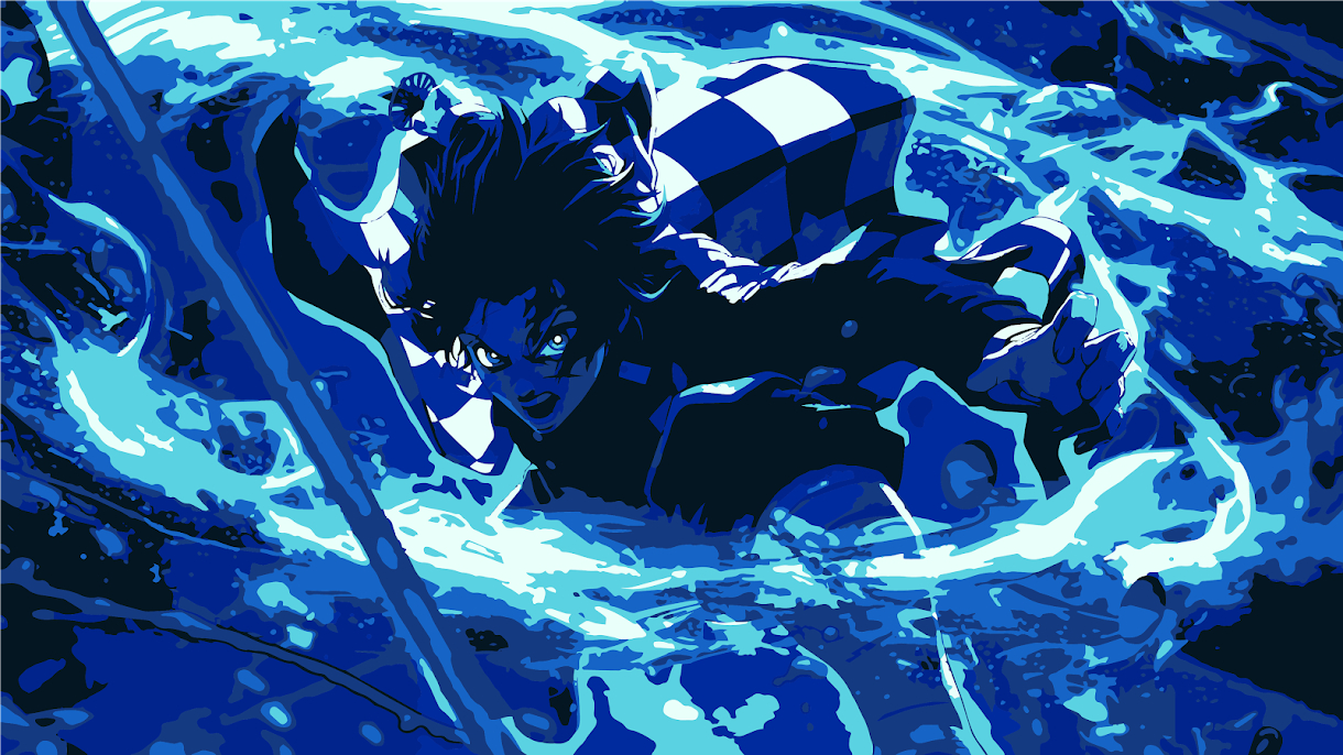 1220x690 WALLPAPER HD 4K KIMETSU NO YAIBA, Desktop