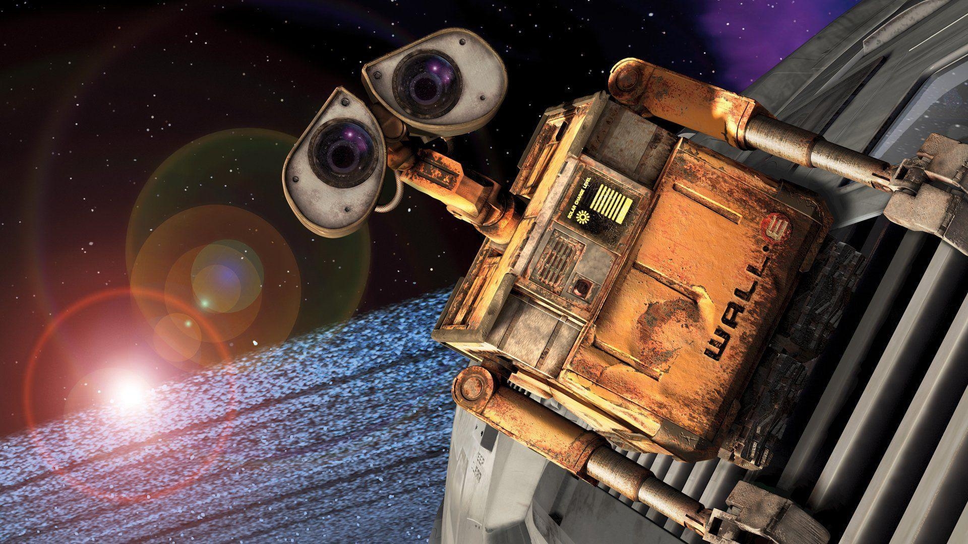 1920x1080 EVE And WALL E Wallpaper, Desktop