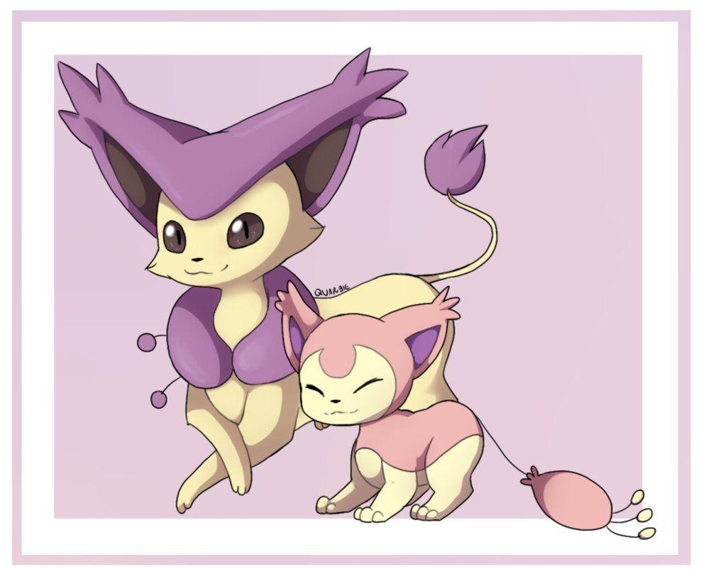 990x810 Delcatty and Skitty, Desktop