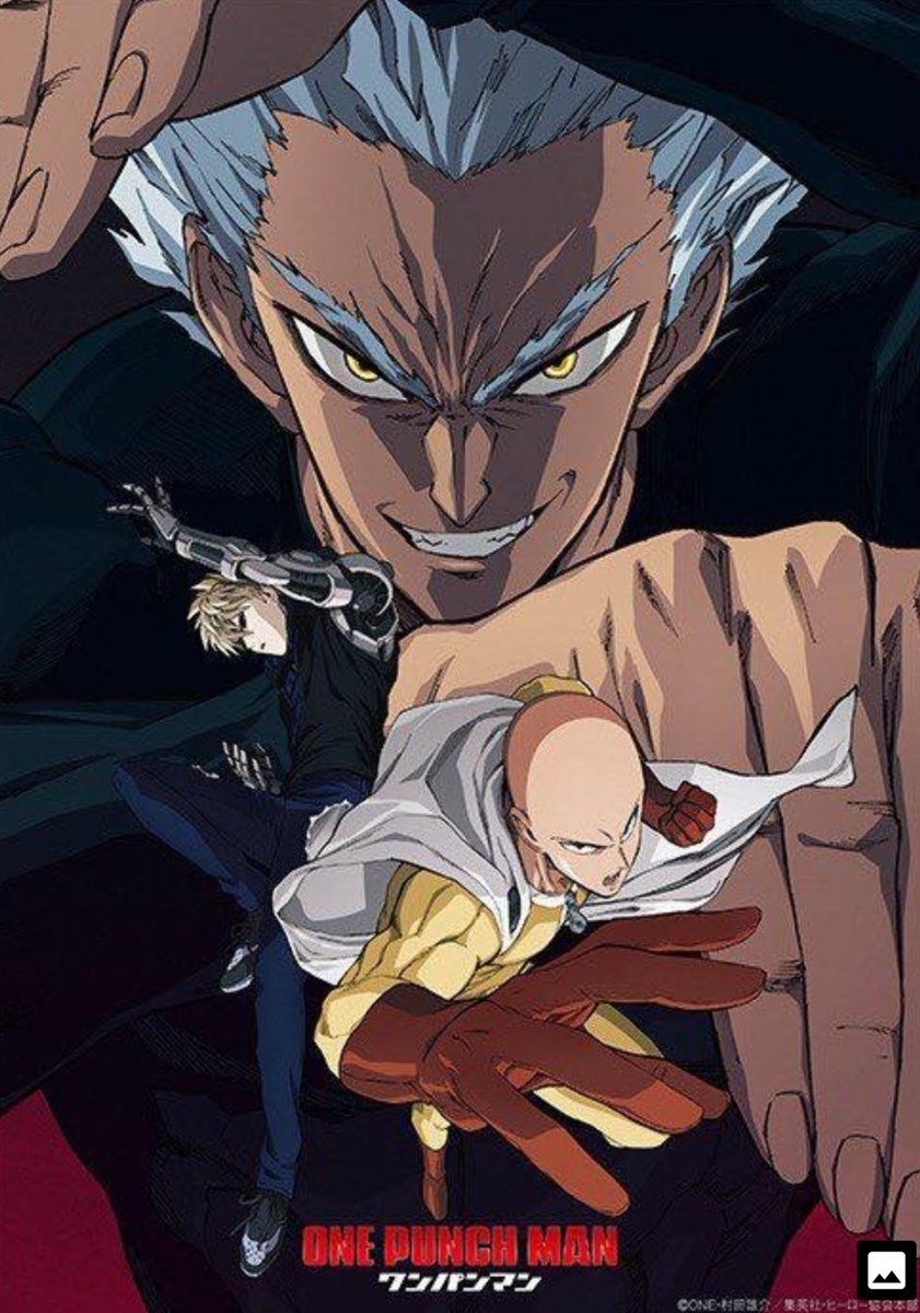 850x1200 One Punch Man 2: season 2 will be released in April 2019, Phone