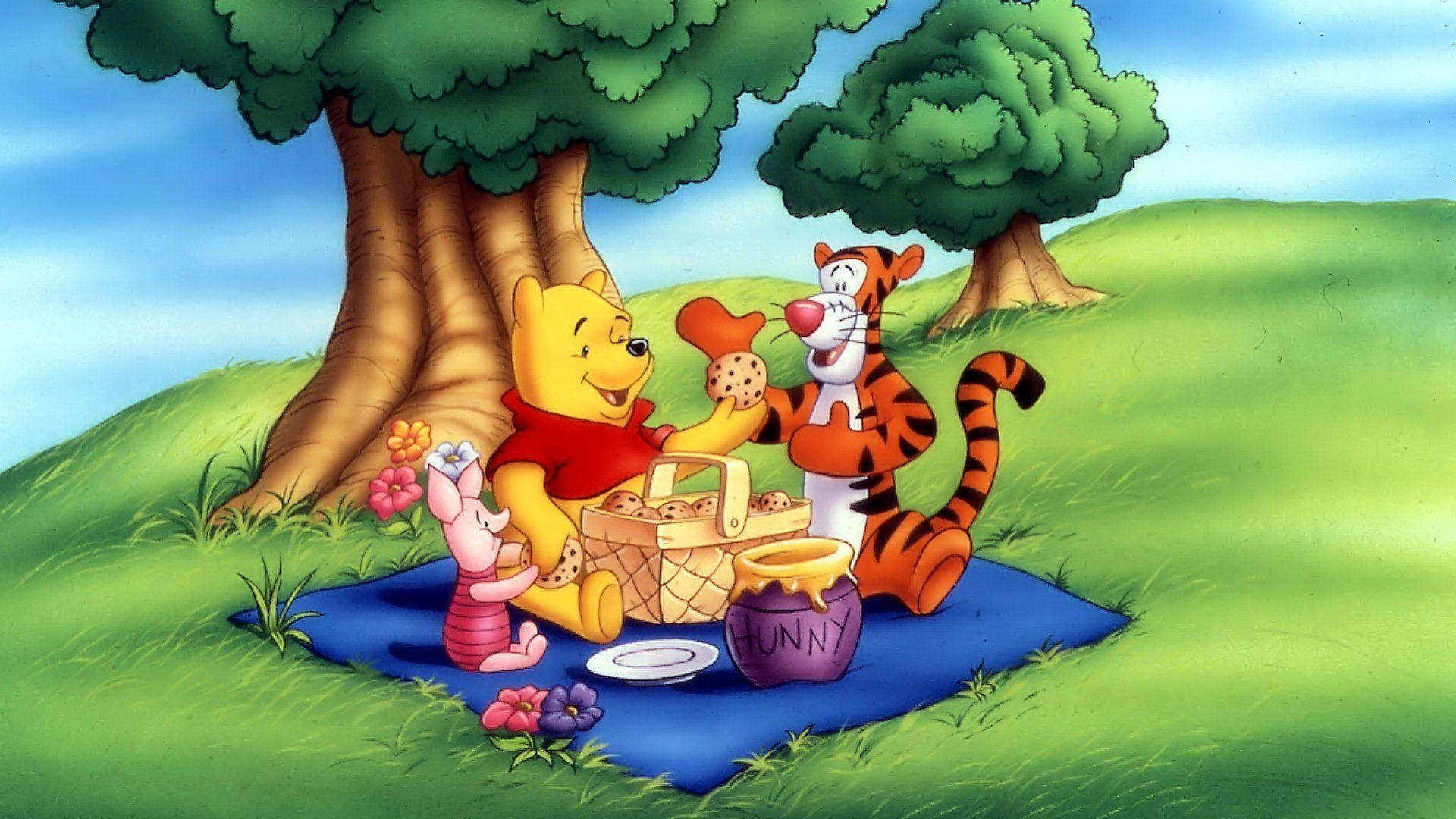 1920x1080 Winnie The Pooh and Friends Wallpaper Free For Desktop. Cartoons, Desktop