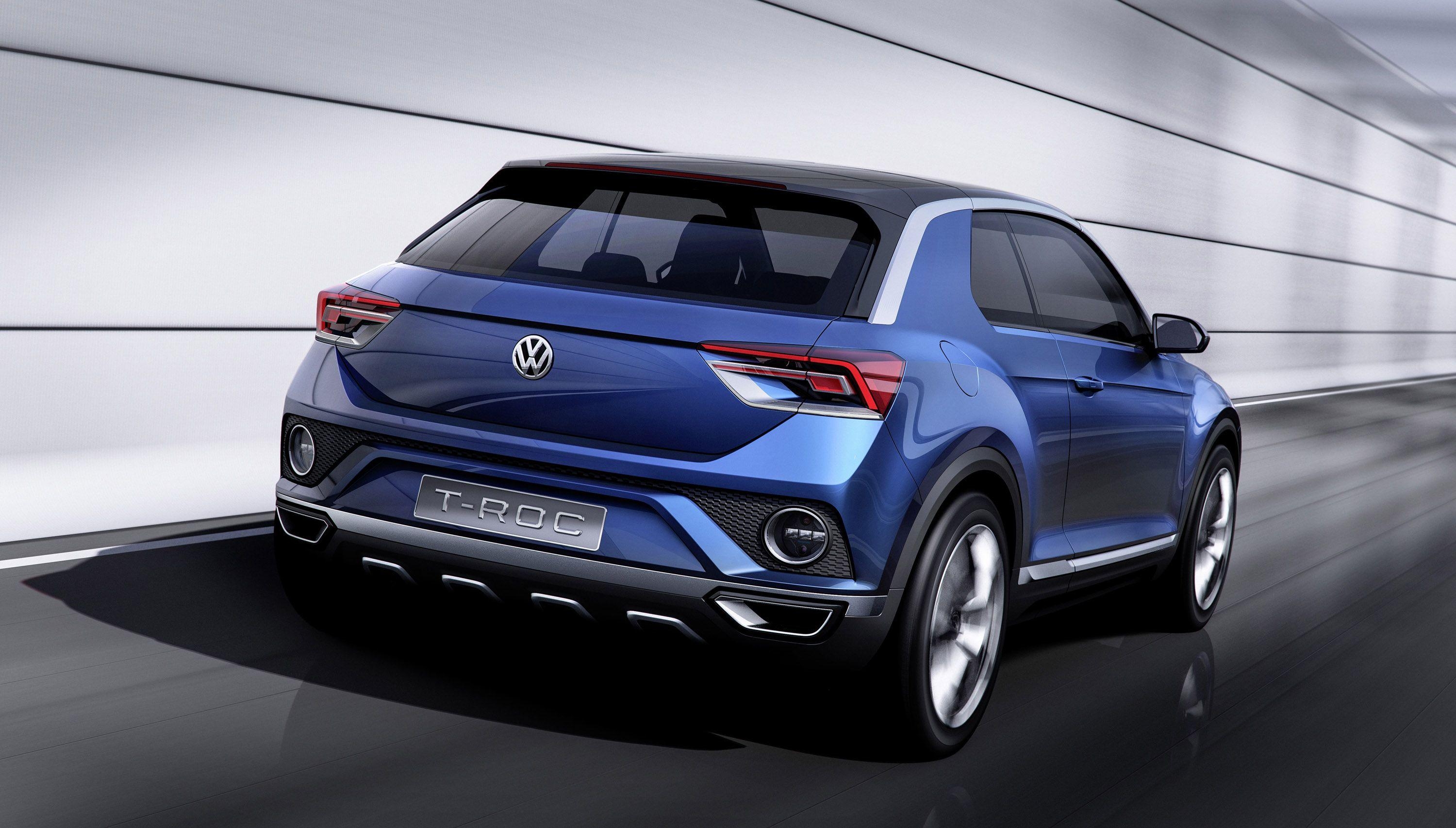 3000x1710 Volkswagen T ROC Previews Possible Future SUV Design Treatment, Desktop