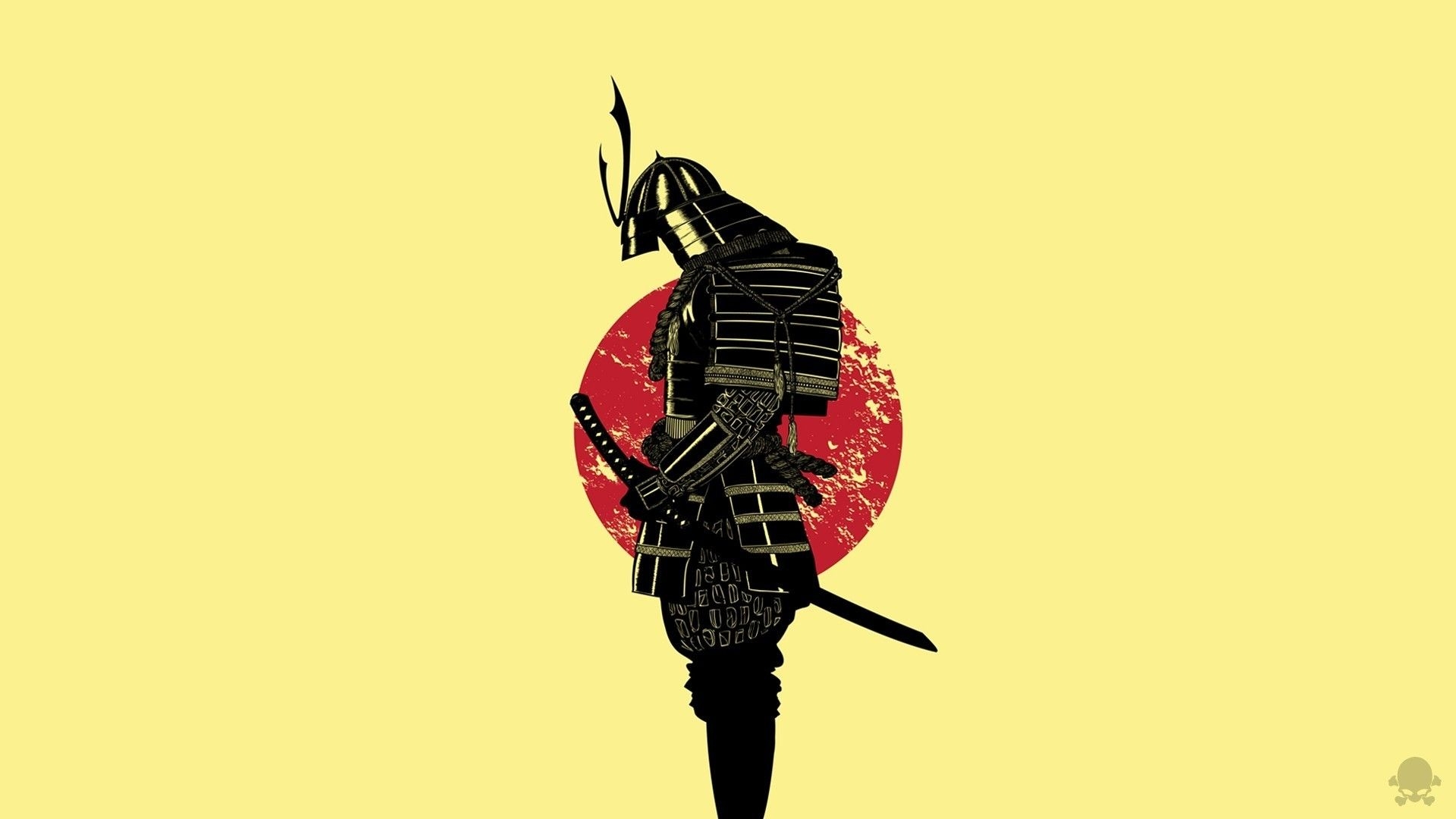 1920x1080 Japanese Samurai Mask Wallpaper HD, Desktop