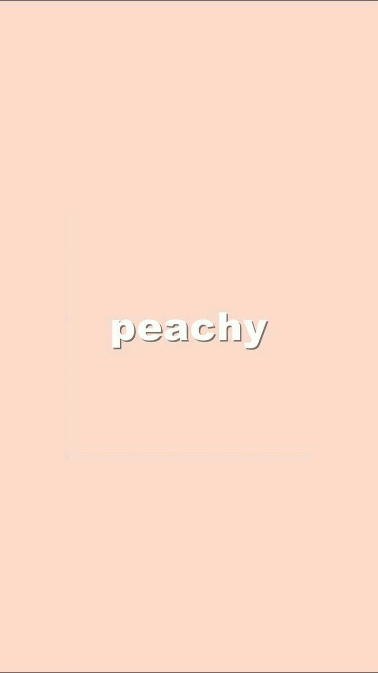 750x1340 Peach Aesthetic Wallpaper Free Peach Aesthetic, Phone