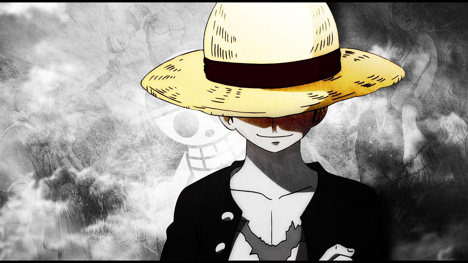 1920x1080 Luffy Smile Wallpaper, Desktop