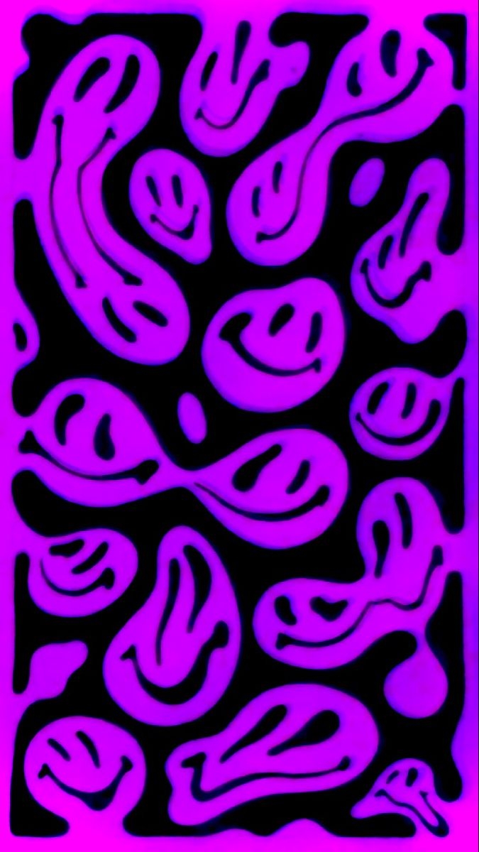 680x1200 purple trippy wallpaper, Phone