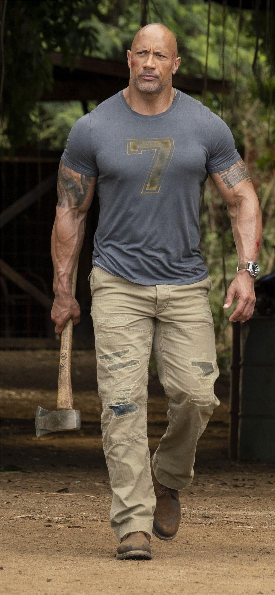 1130x2440 hobbs and shaw 5k iPhone X Wallpaper Free Download, Phone