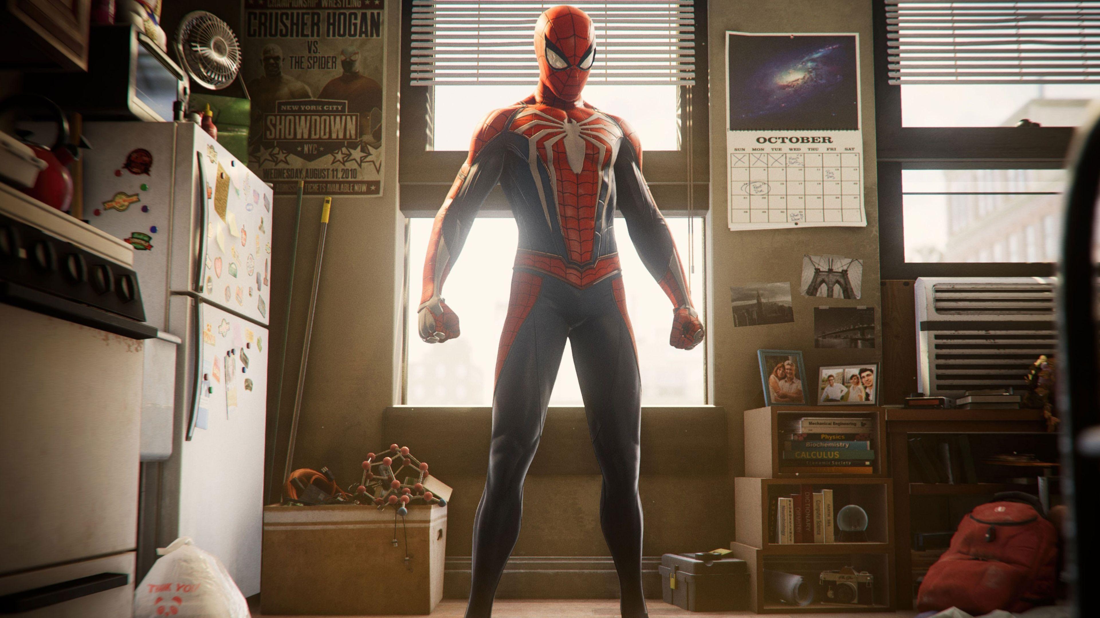 3840x2160 Free Marvel Spider Man ChromeBook Wallpaper Ready For Download, Desktop