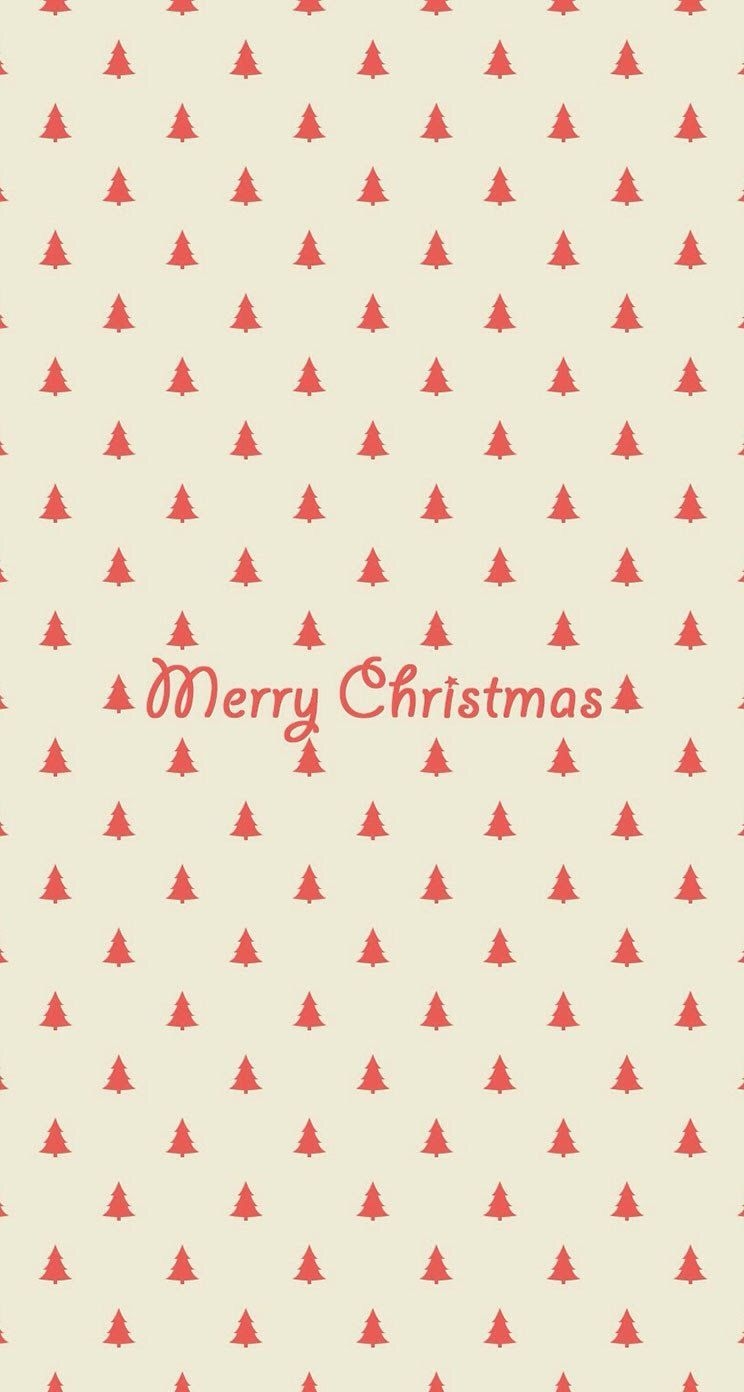 750x1400 Merry Christmas Simple Trees Pattern iPhone 6 Plus HD Wallpaper. iPhone wallpaper, Simple iphone wallpaper, Desktop wallpaper simple, Phone