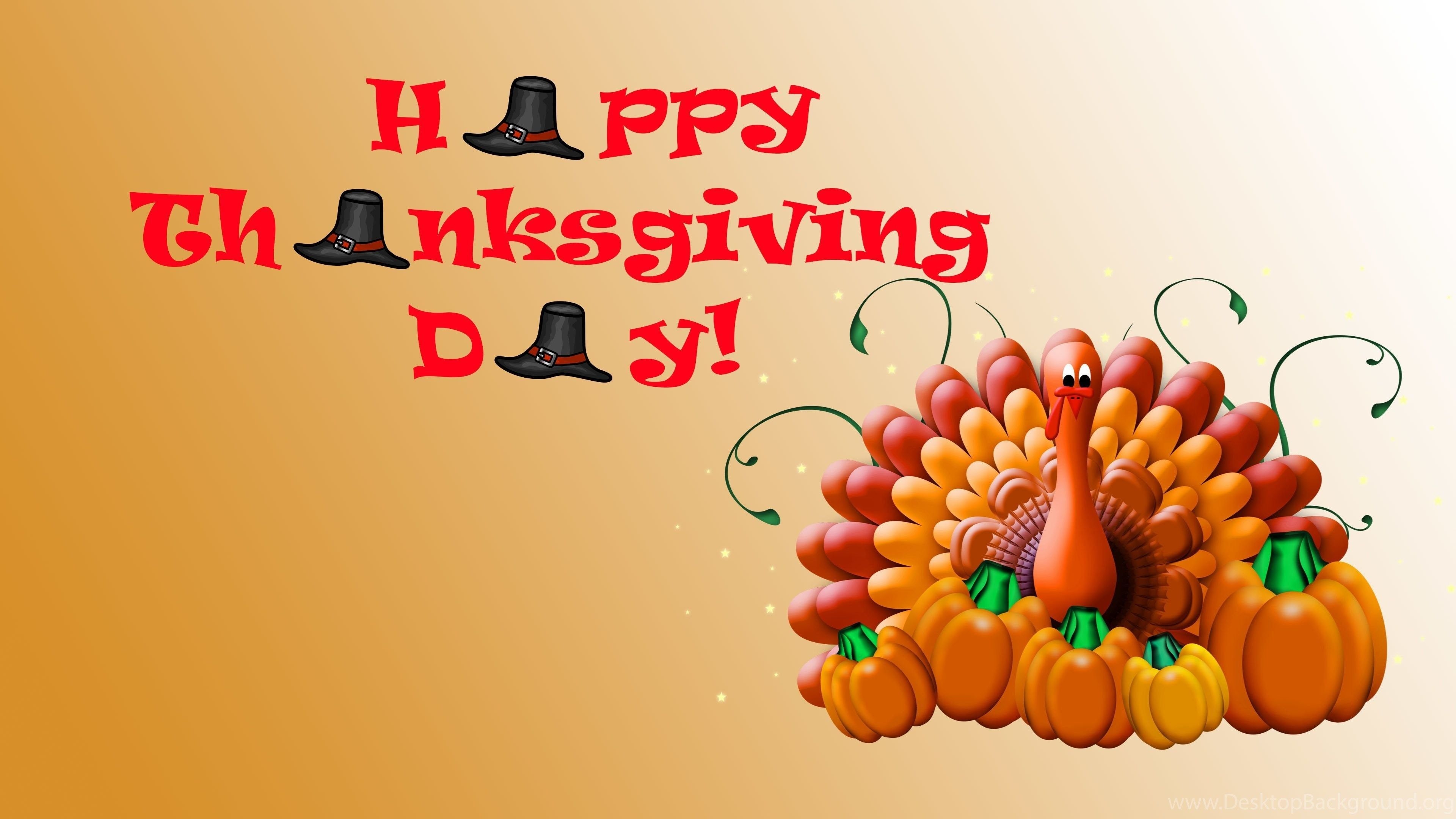 3840x2160 Happy Thanksgiving Turkey Wallpaper 24761 Desktop Background, Desktop