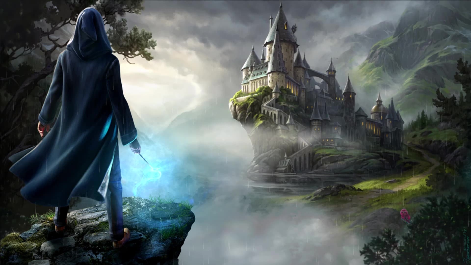 1920x1080 Hogwarts Legacy, animated wallpaper, Desktop