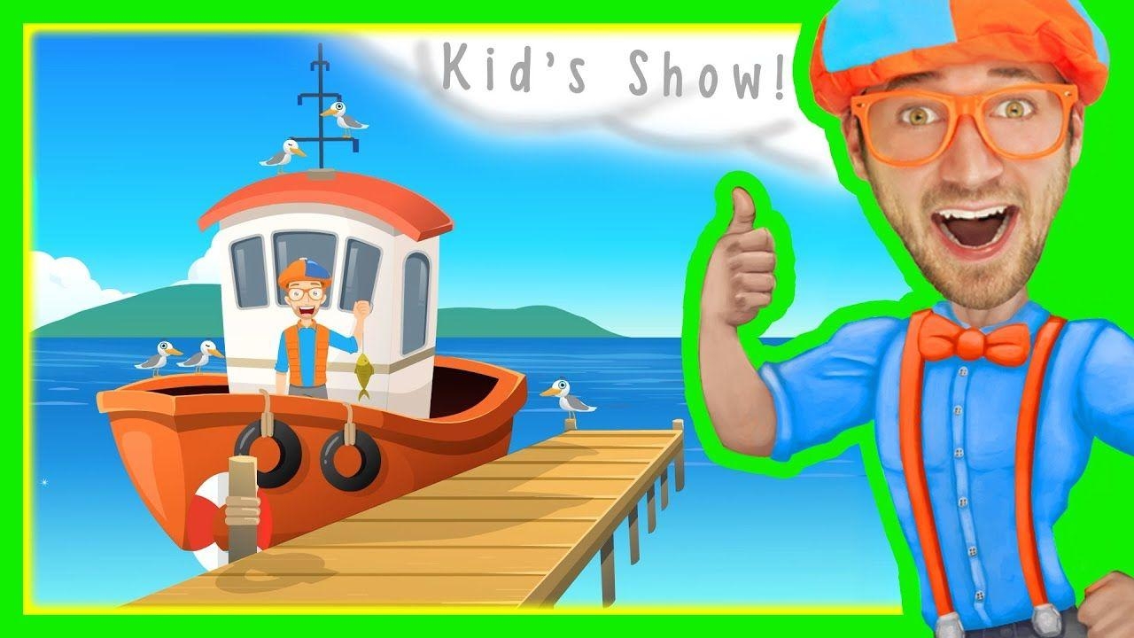 1280x720 Boats for Kids. Blippi Nursery Rhyme Boat Song, Desktop