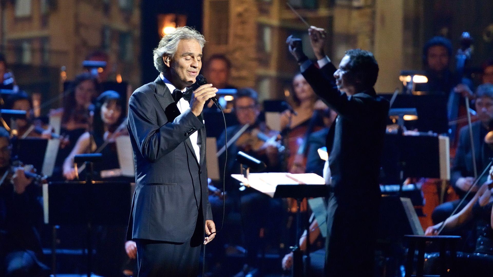 1920x1080 Andrea Bocelli: Cinema. About the Concert, Desktop