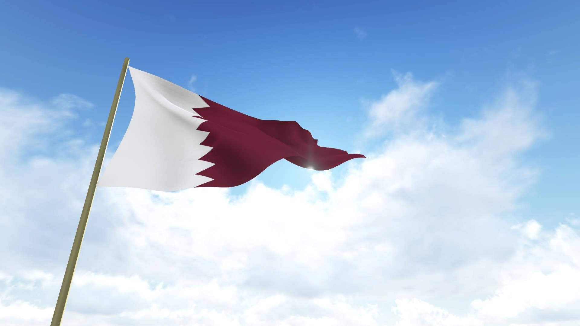 1920x1080 Qatar Flag, Desktop