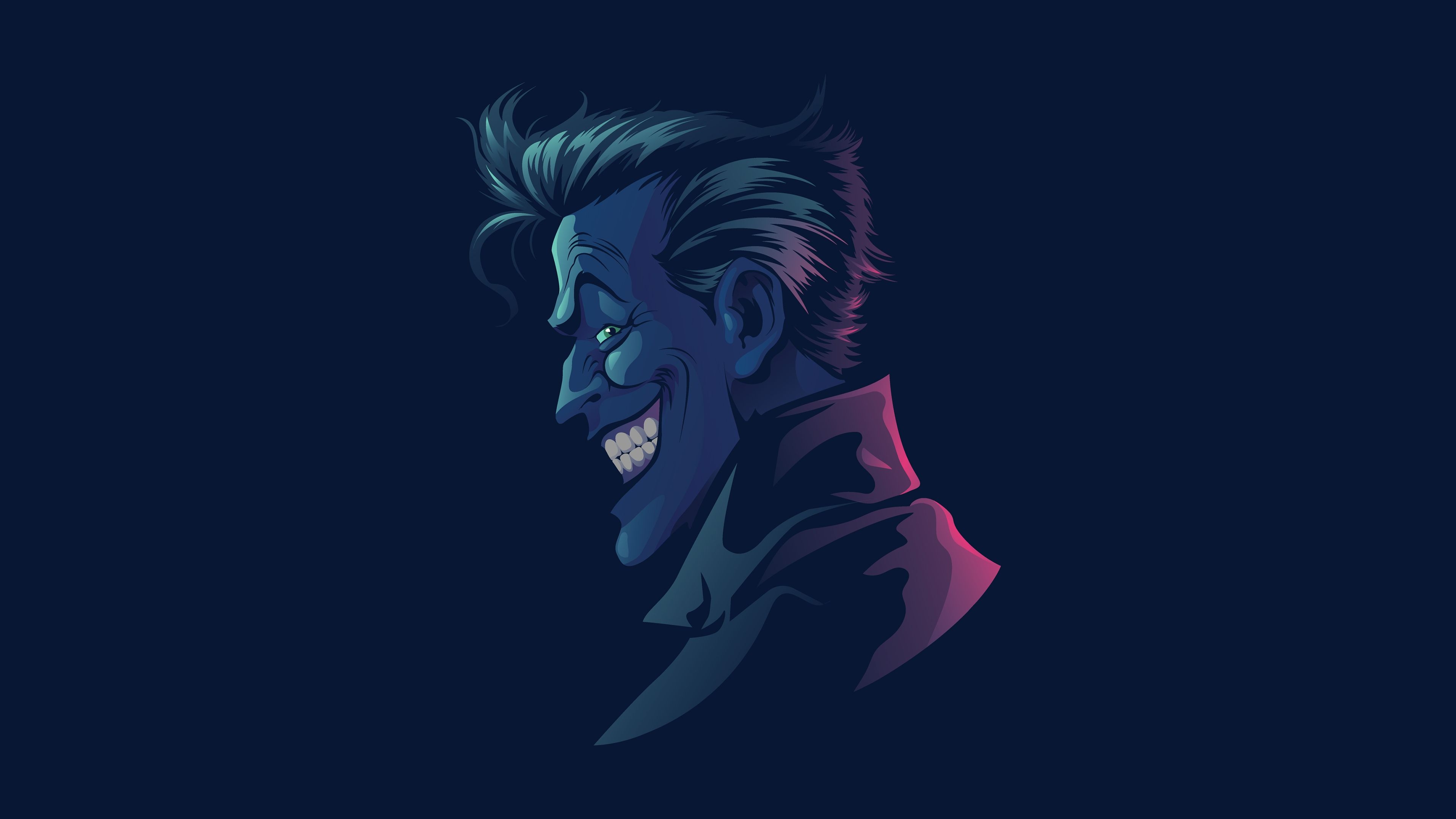 3840x2160 Joker Cartoon Wallpaper, Desktop