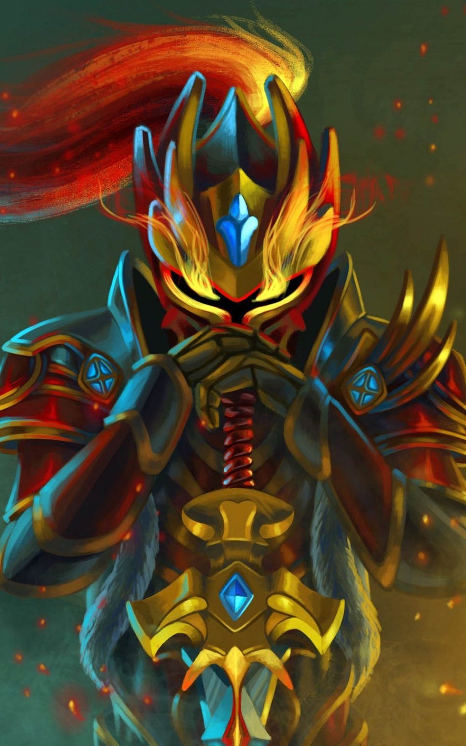 950x1520 Dragon Knight Dota 2 Free 4K Ultra HD Mobile Wallpaper, Phone