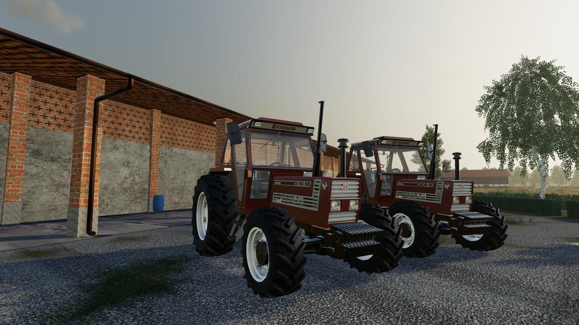 1920x1080 FIATAGRI 90 100 90 V1.0 FS19. Farming Simulator 19 Mod, Desktop