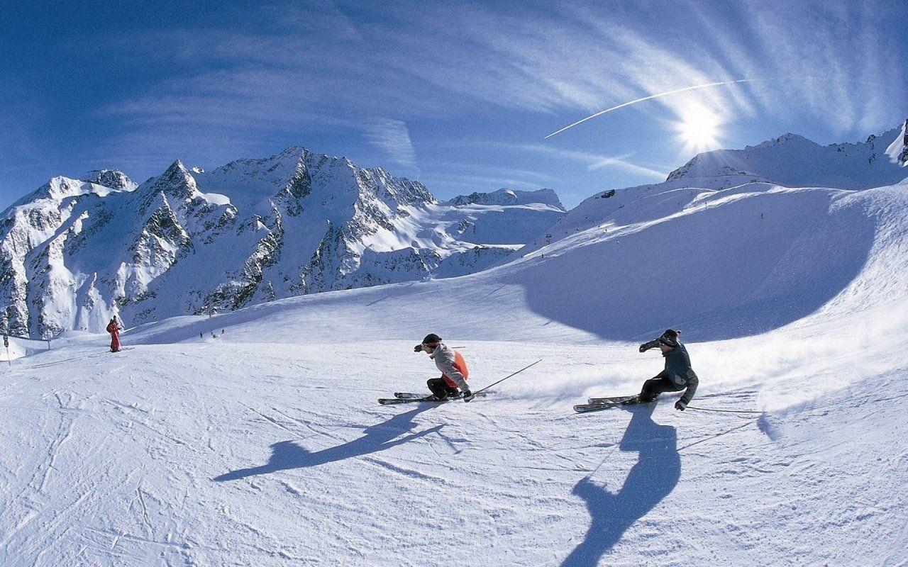 1280x800 Skiing Wallpaper HD Wallpaper Background of Your Choice, Desktop