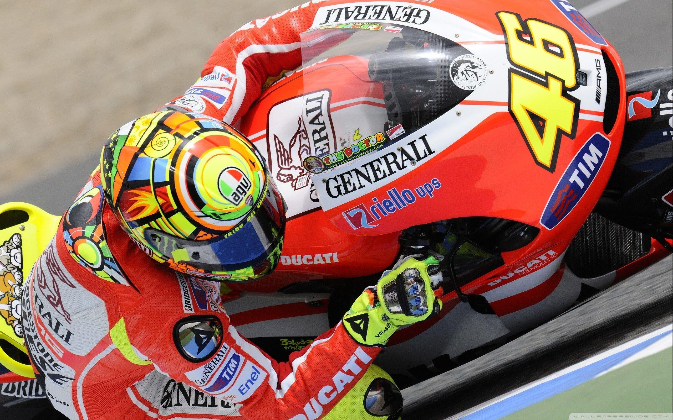 2560x1600 Valentino Rossi Ducati Bike MotoGP World Championship HD desktop, Desktop