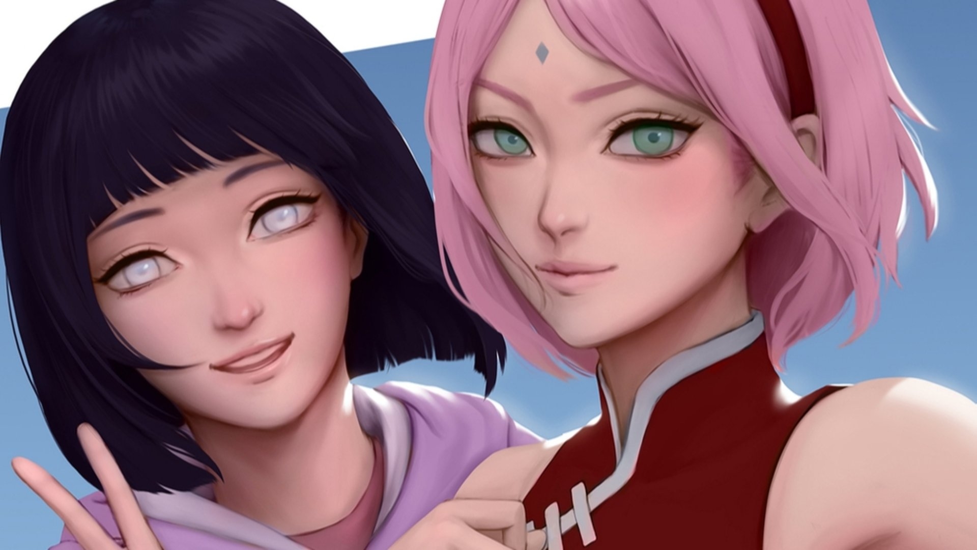 1920x1080 Hinata Hyuga Sakura Haruno, Desktop