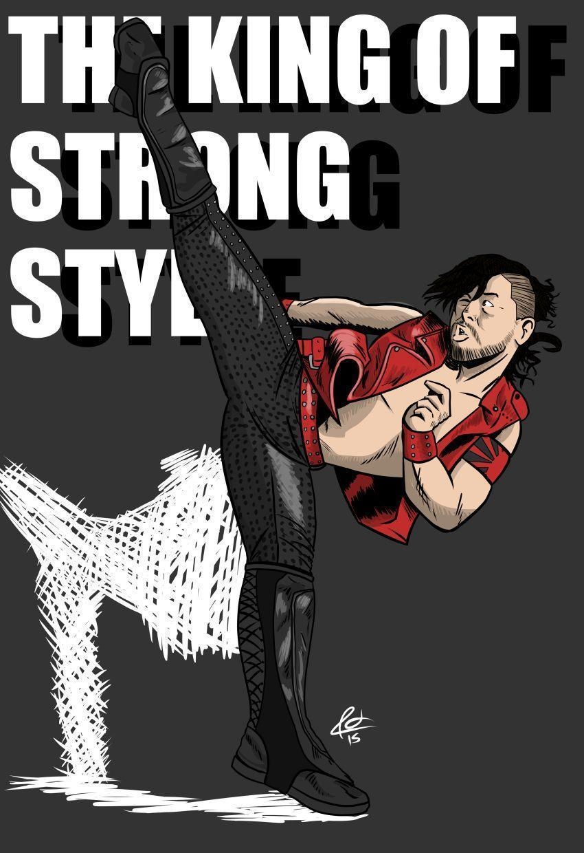 850x1240 Shinsuke Nakamura, Phone