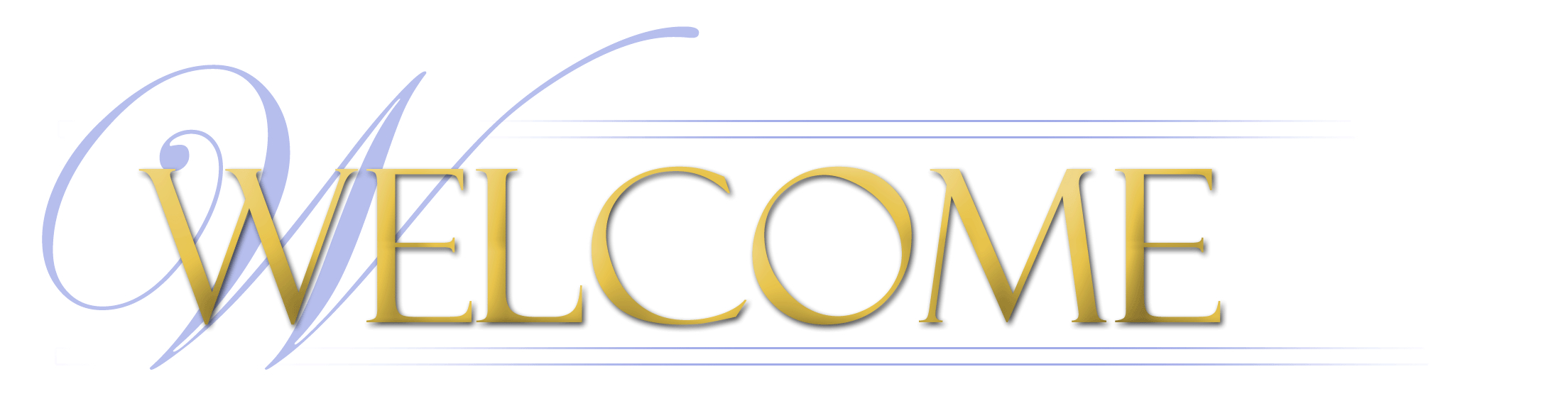 2210x580 Church Welcome Clipart, Dual Screen