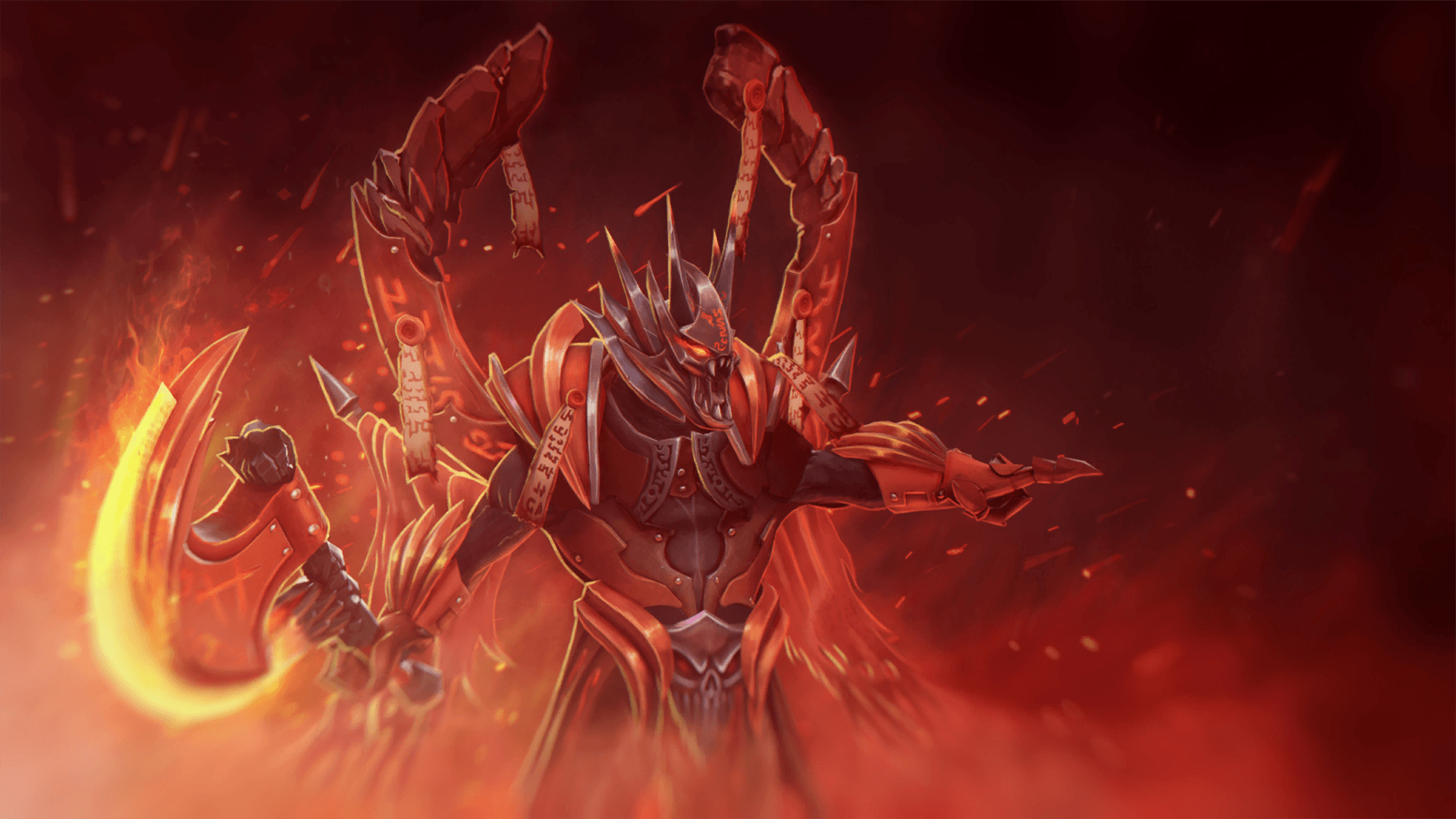 1920x1080 Doom: Eternal Fire Wallpaper. Dota 2 HD Wallpaper, Desktop