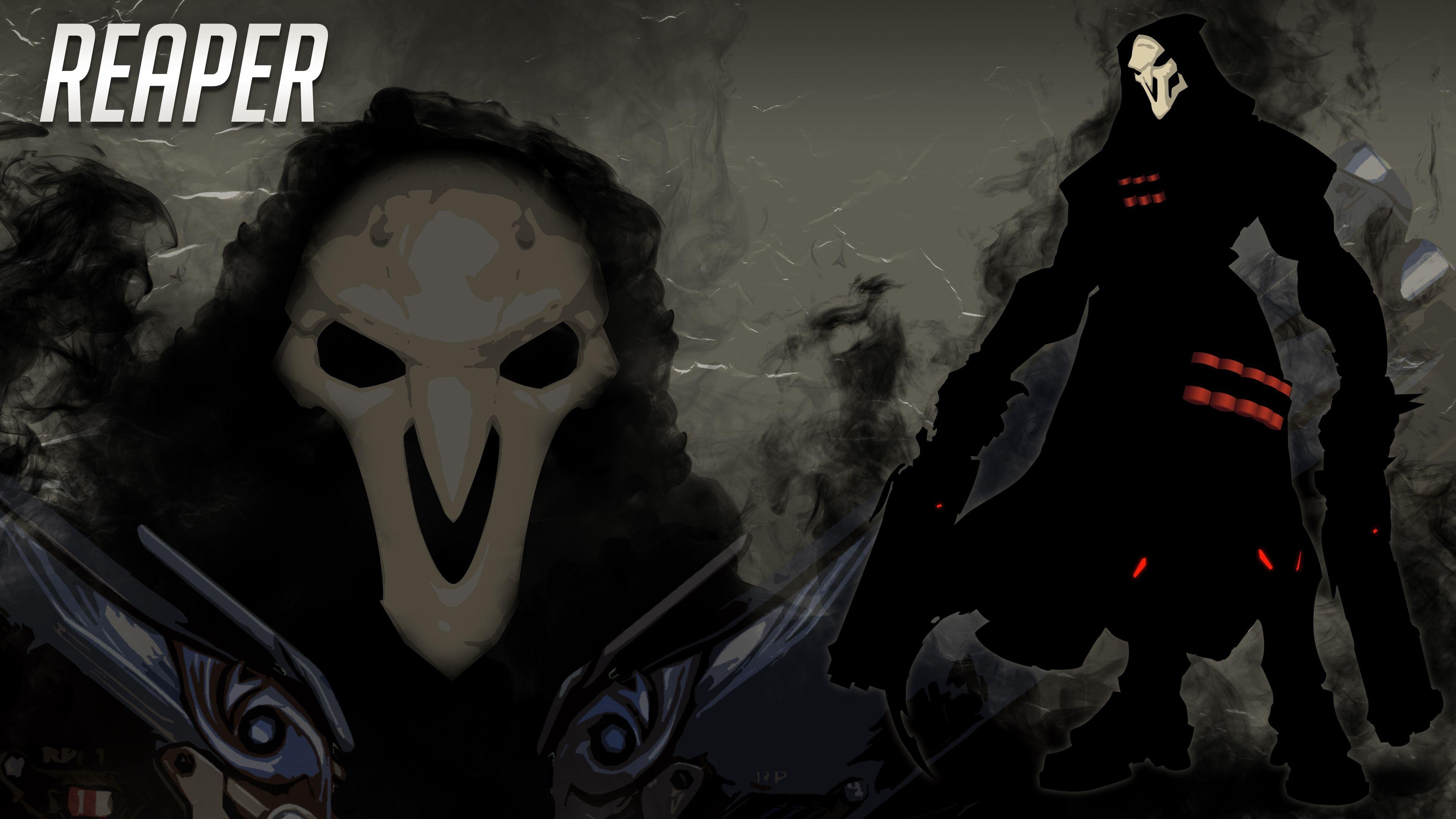 3840x2160 Reaper (Overwatch) HD Wallpaper, Desktop