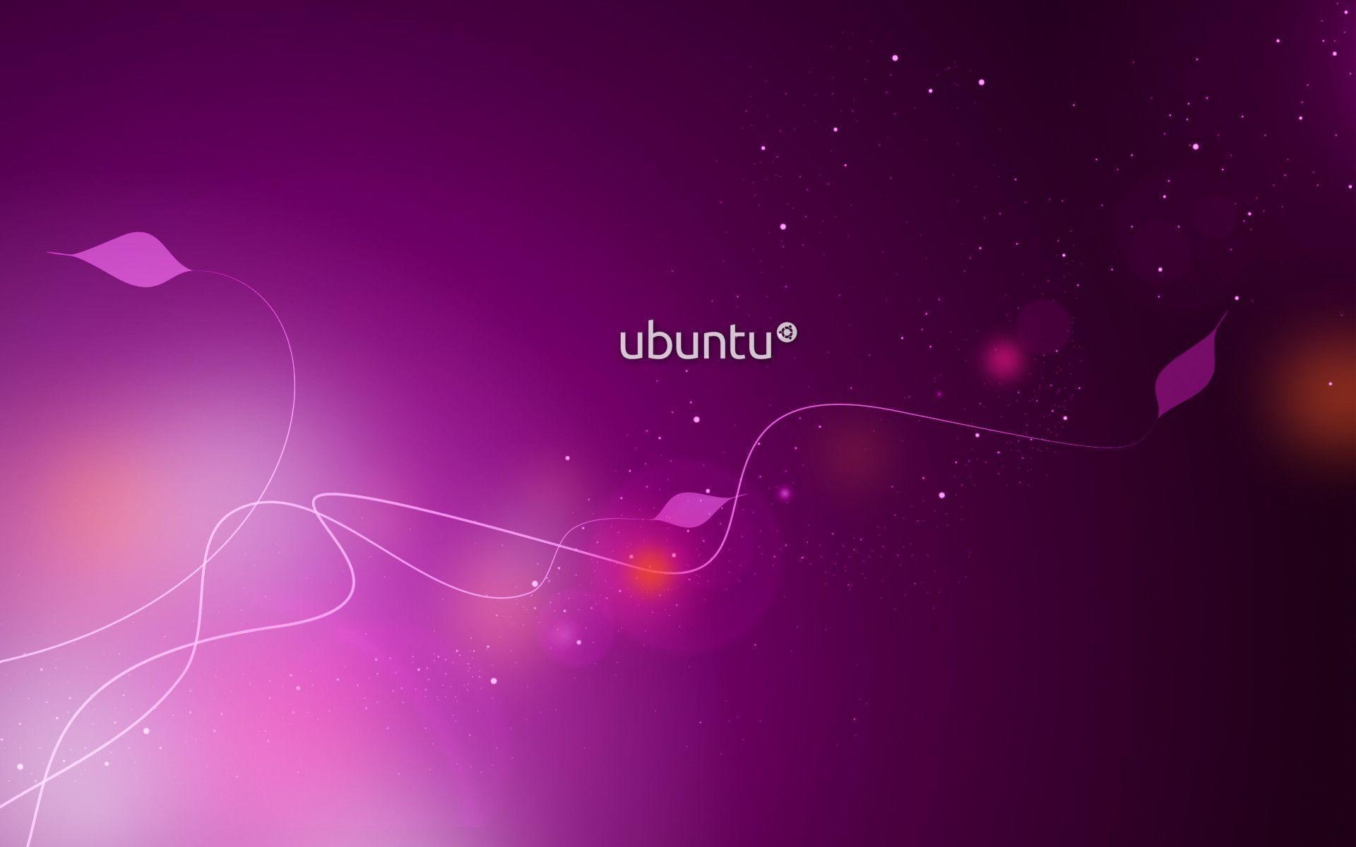 1920x1200 Ubuntu Purple Wallpaper, Desktop