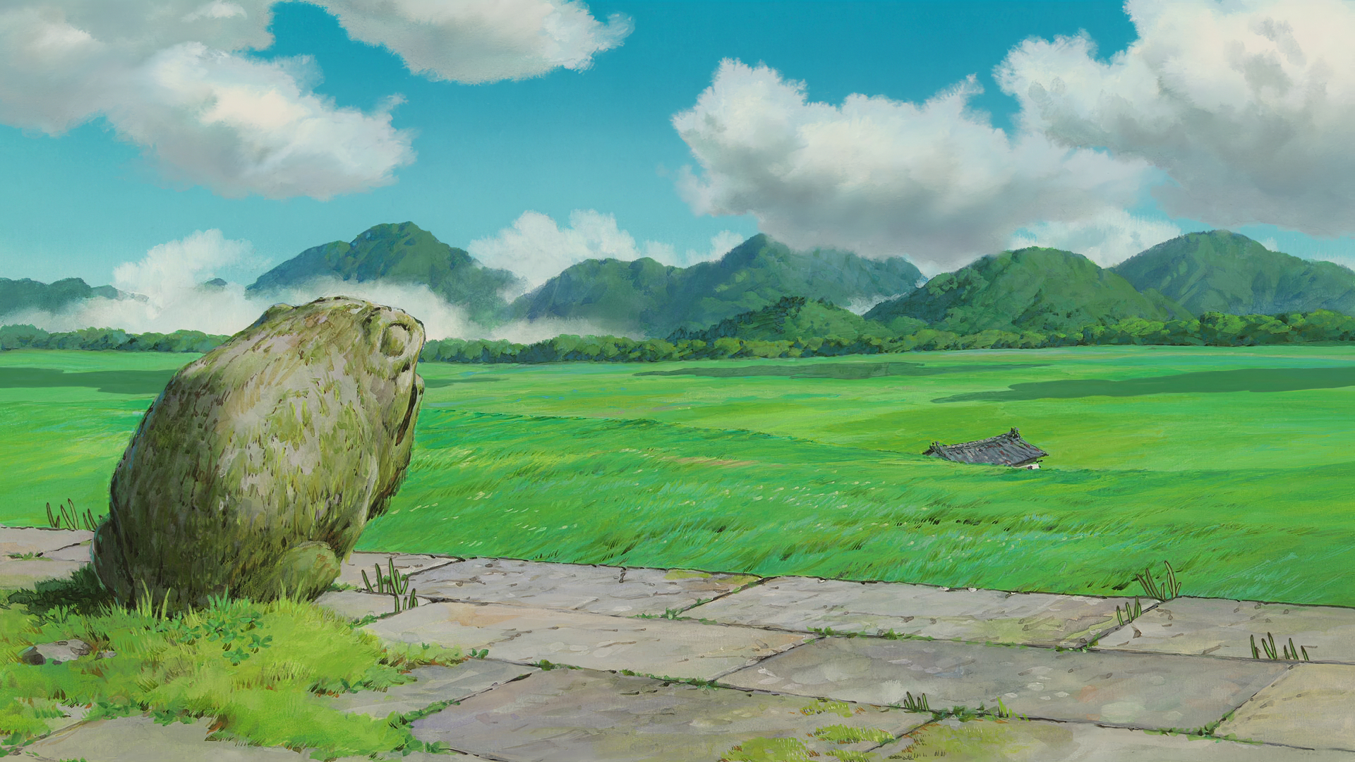 1920x1080 Thanks to IA, I've made a collection of flawless HQ wallpaper of Studio Ghibli Movies. [Link in comment], Desktop