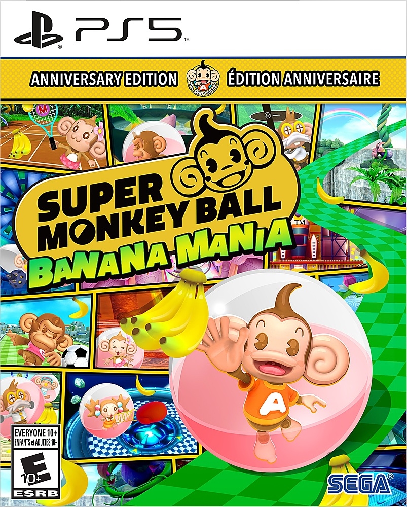 810x1000 Super Monkey Ball Banana Mania Anniversary Edition PlayStation 5, Phone