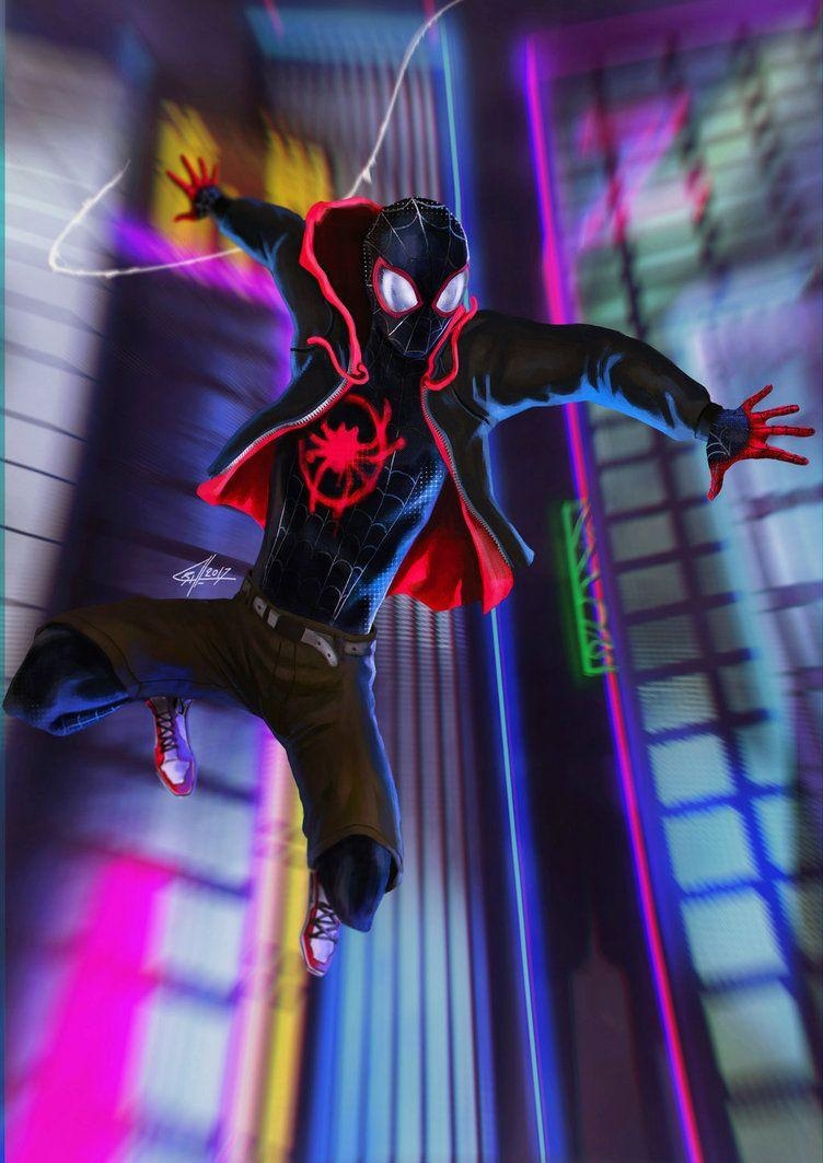 760x1070 INTO THE SPIDER VERSE, Phone