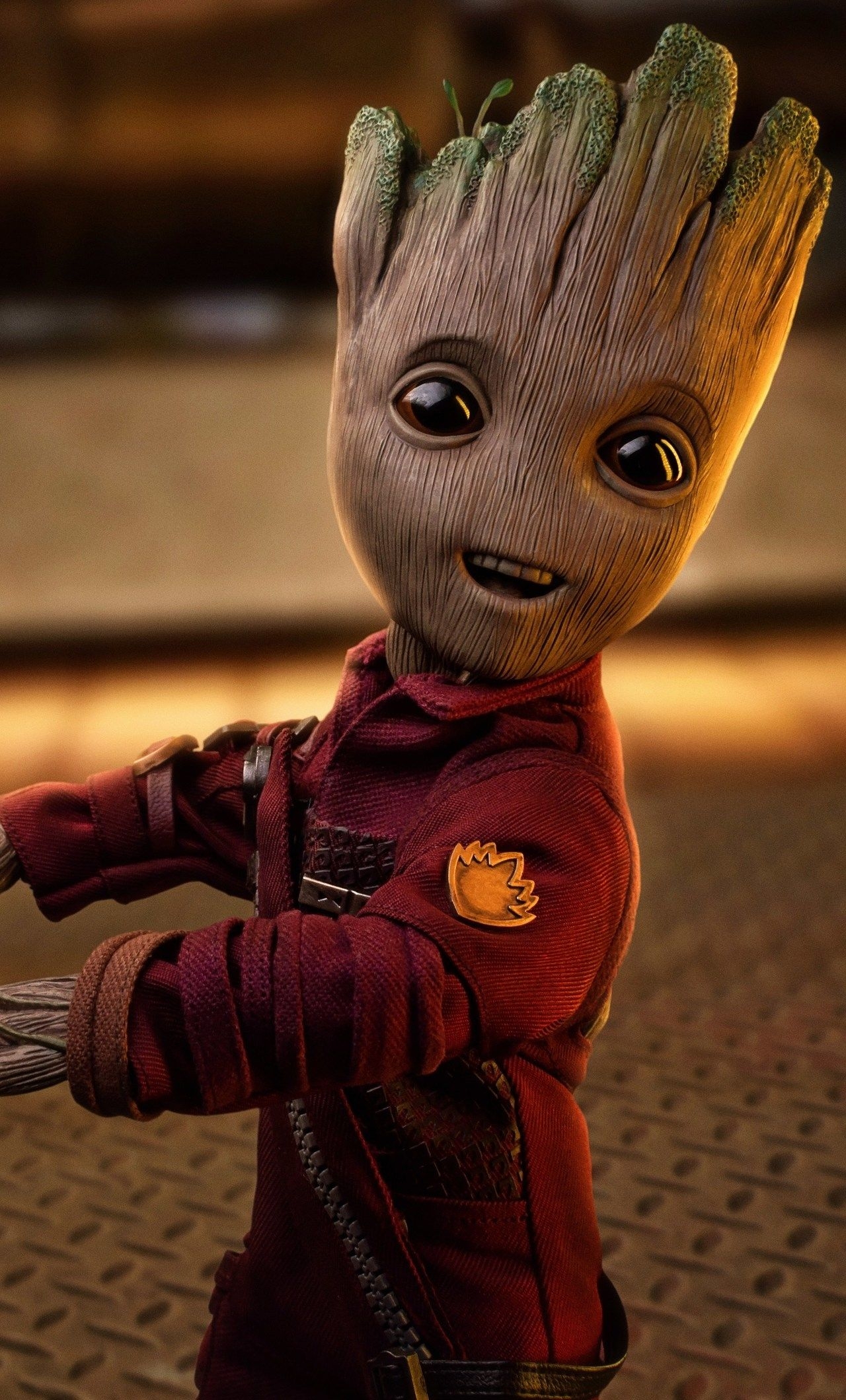 1280x2120 Baby Groot Jacket from Guardians Of The Galaxy Vol 2, Phone