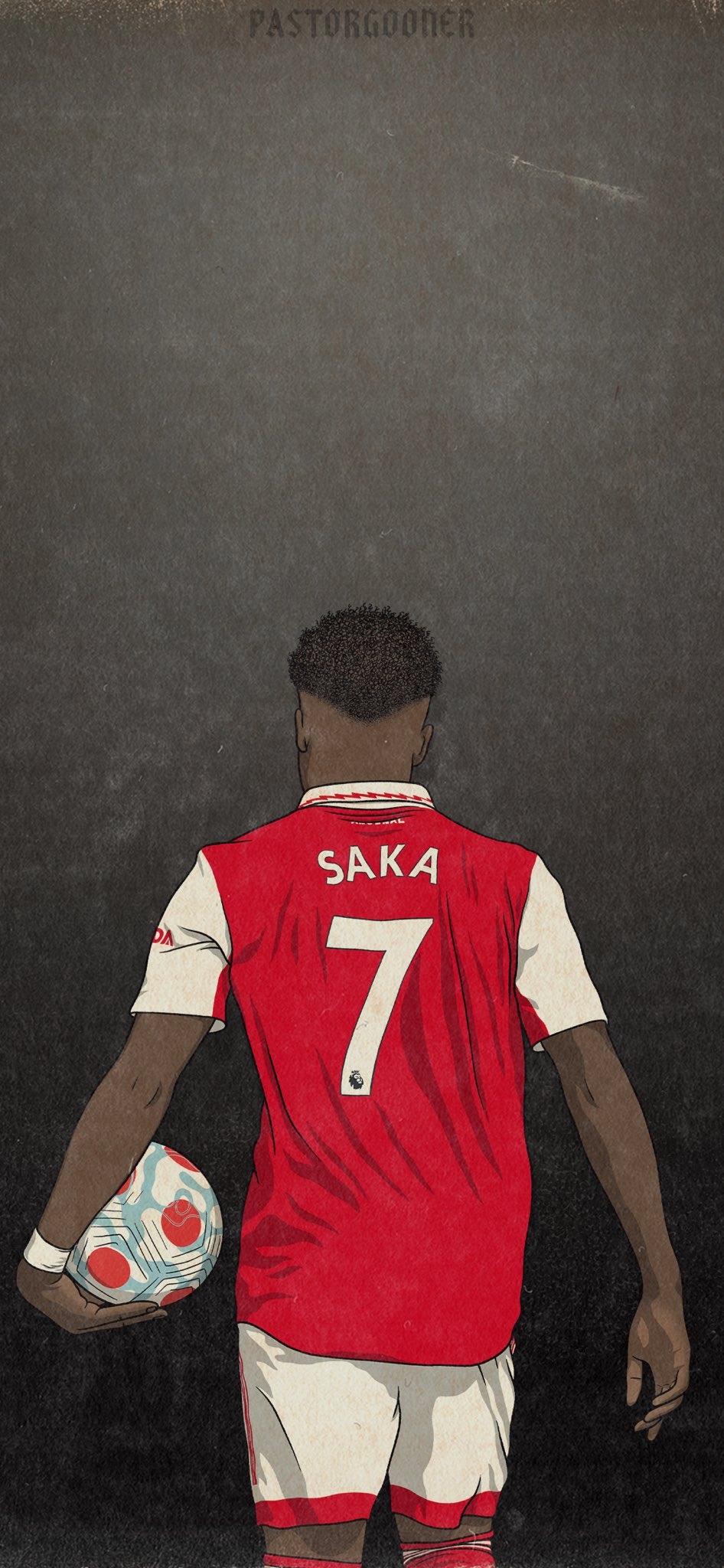 950x2050 PastorGooner 23 Saka Wallpaper #afc #coyg #arsenal #saka, Phone