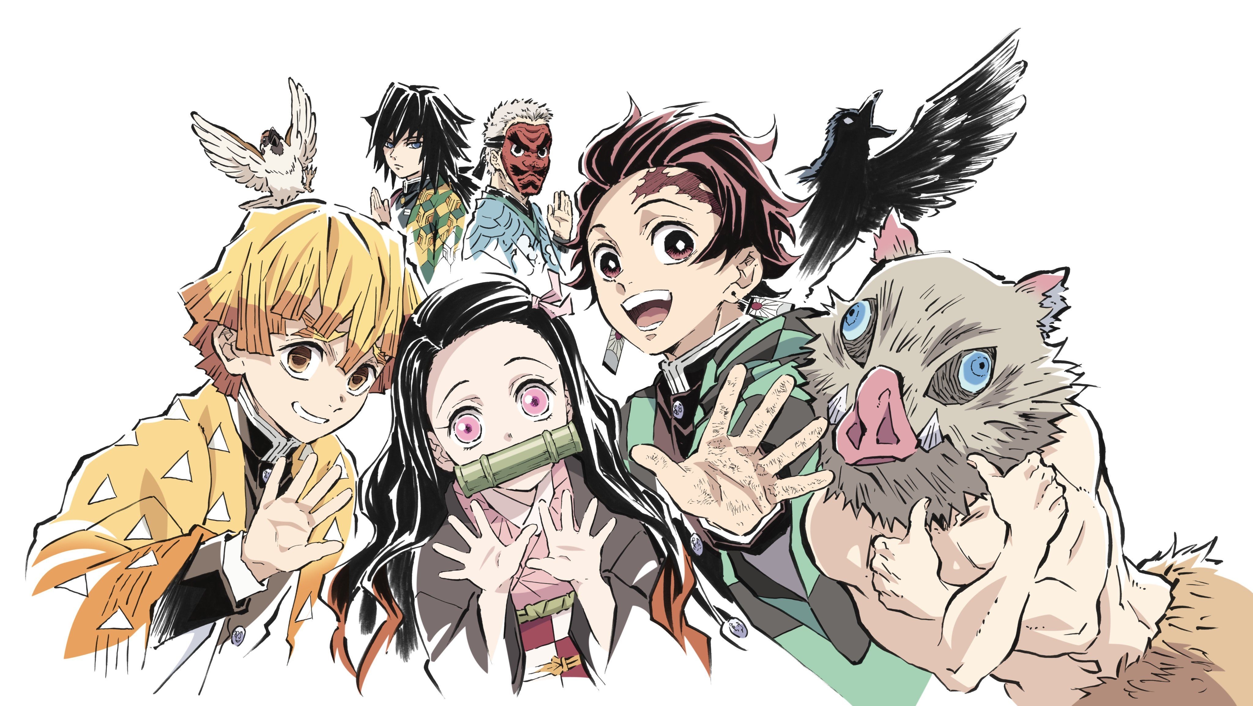 4100x2310 4K Demon Slayer: Kimetsu no Yaiba Wallpaper and Background Image, Desktop