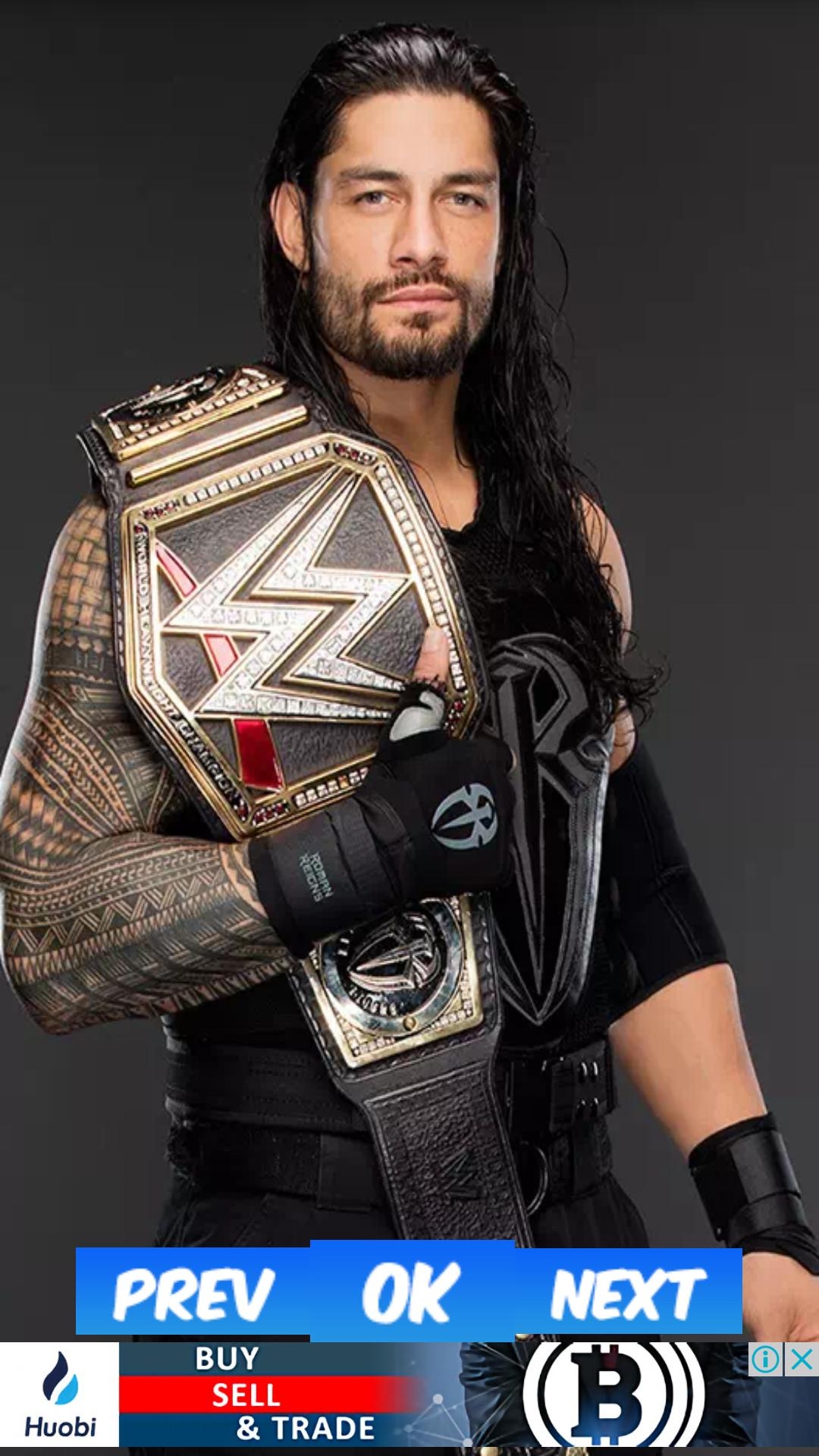 1080x1920 Roman Reigns Wallpaper HD 4K for Android, Phone