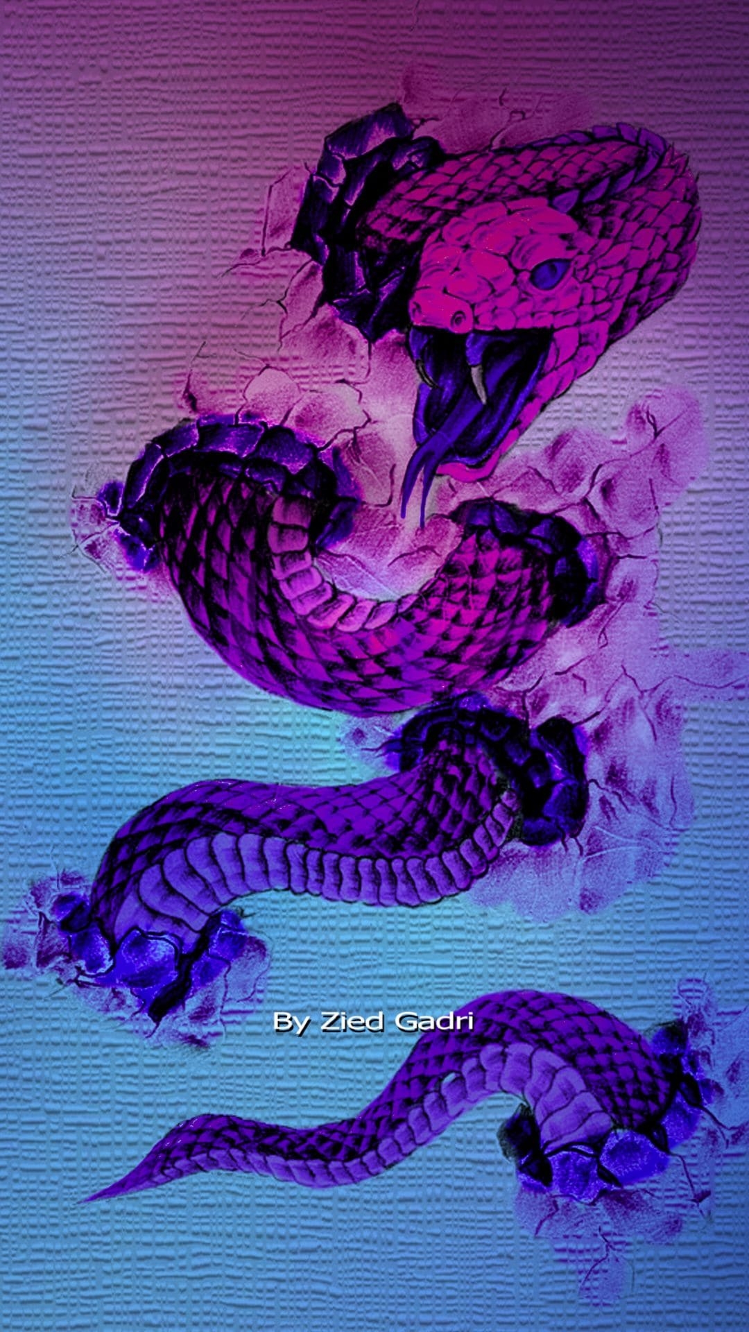 1080x1920 Snake iPhone Wallpaper, Phone