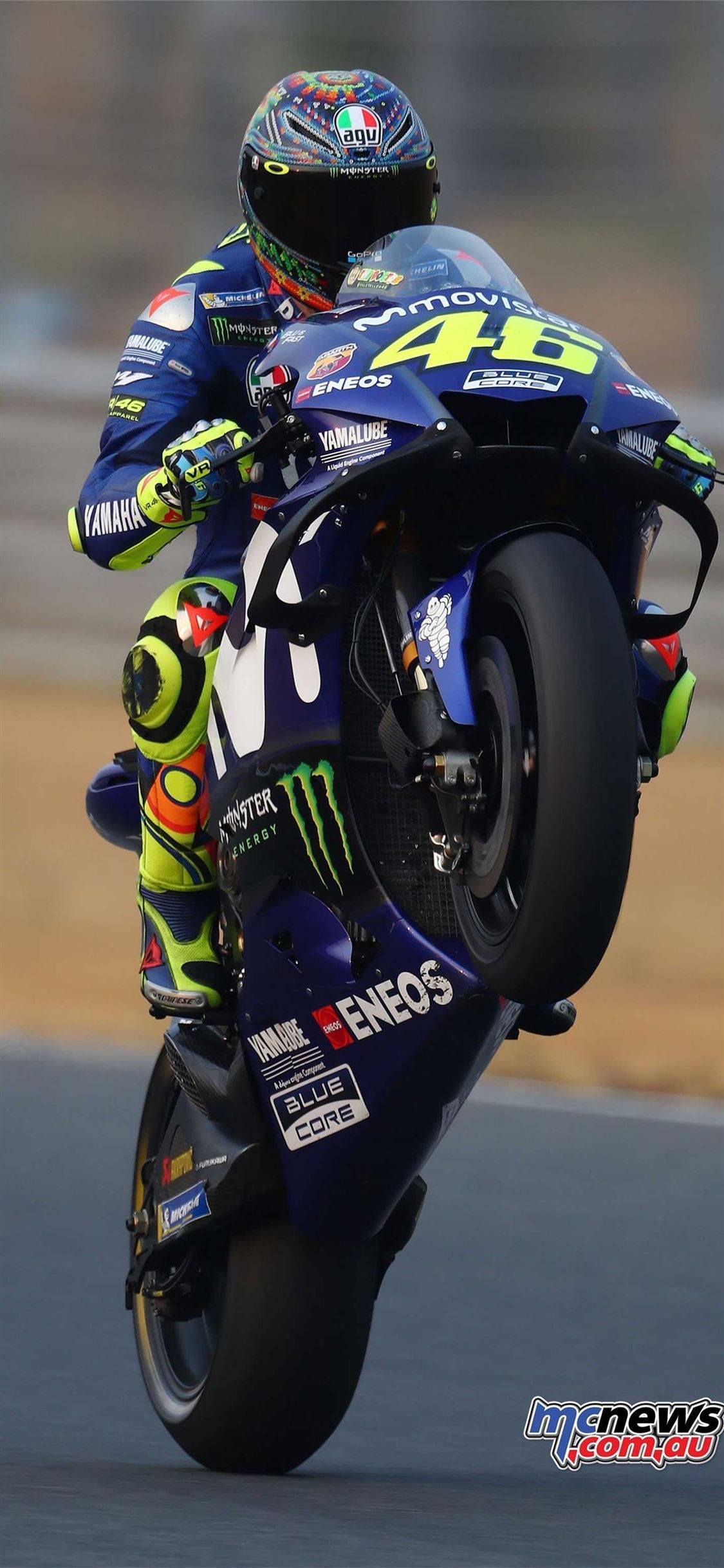 1130x2440 Motogp rossi, Valentino rossi yamaha, Phone